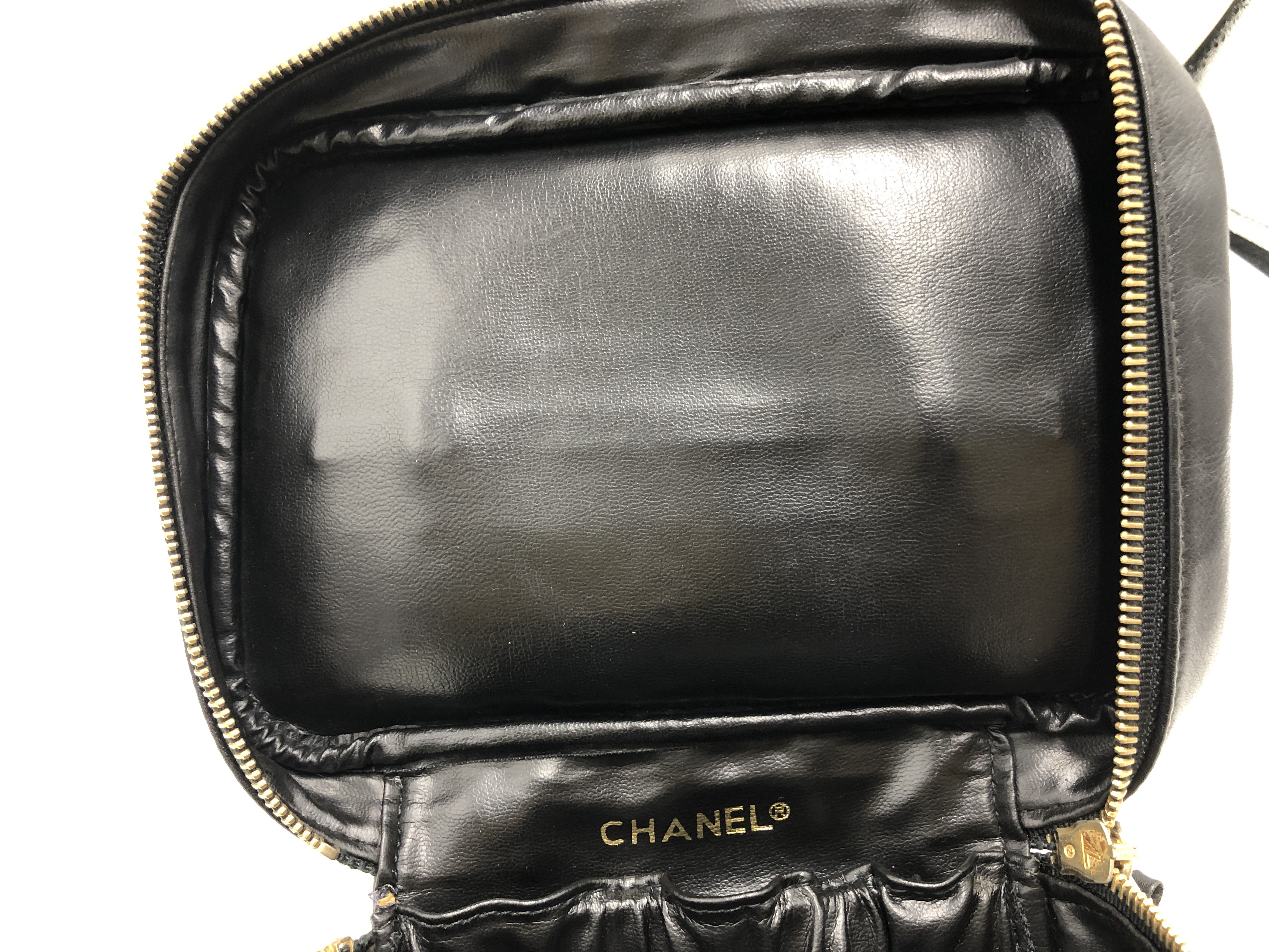 Bicolore Vanity Bag, Black Lambskin, 1731285, with original seal. — view 9
