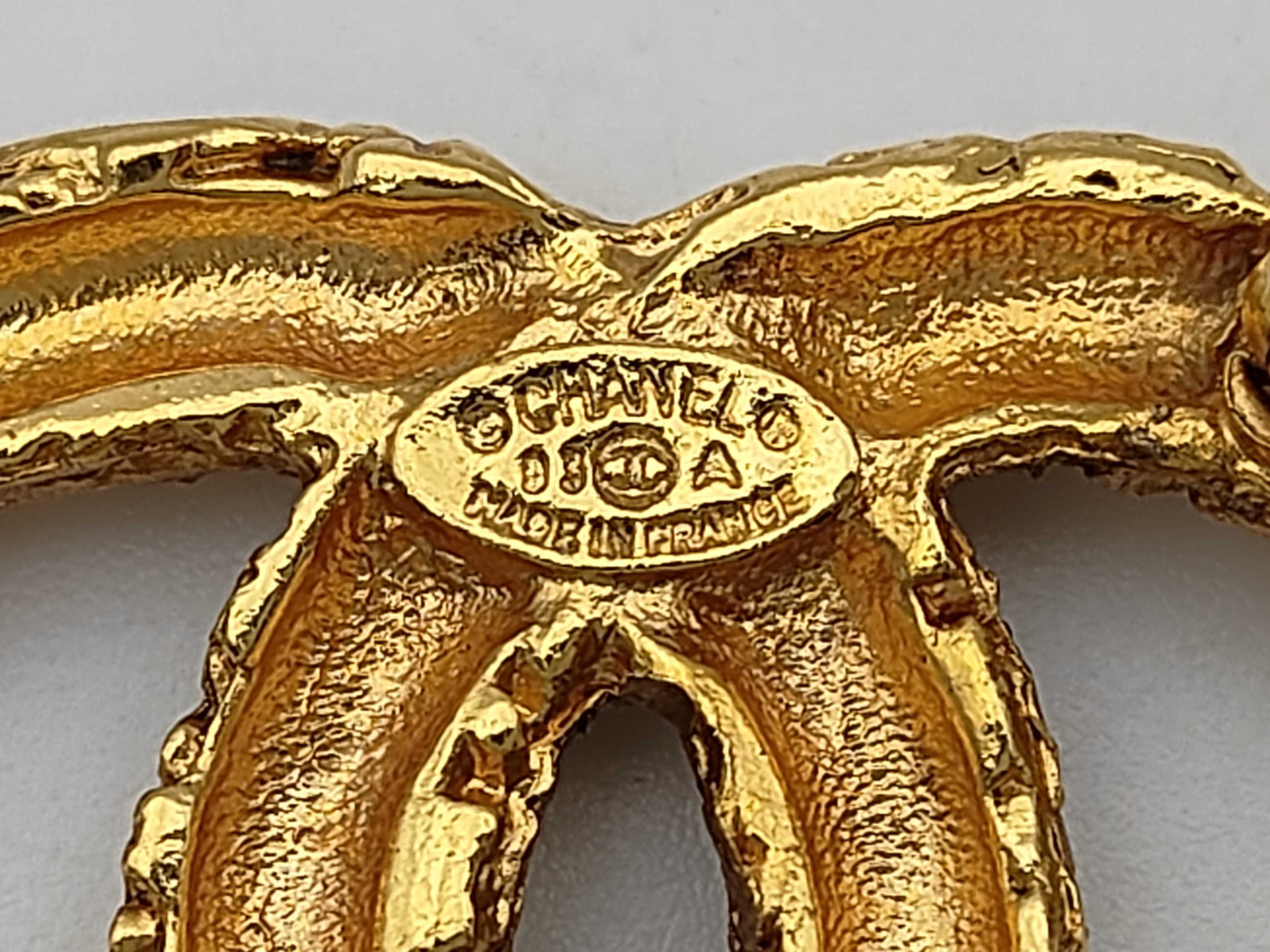93A Coco Mark Lava Fringe Brooch — view 4