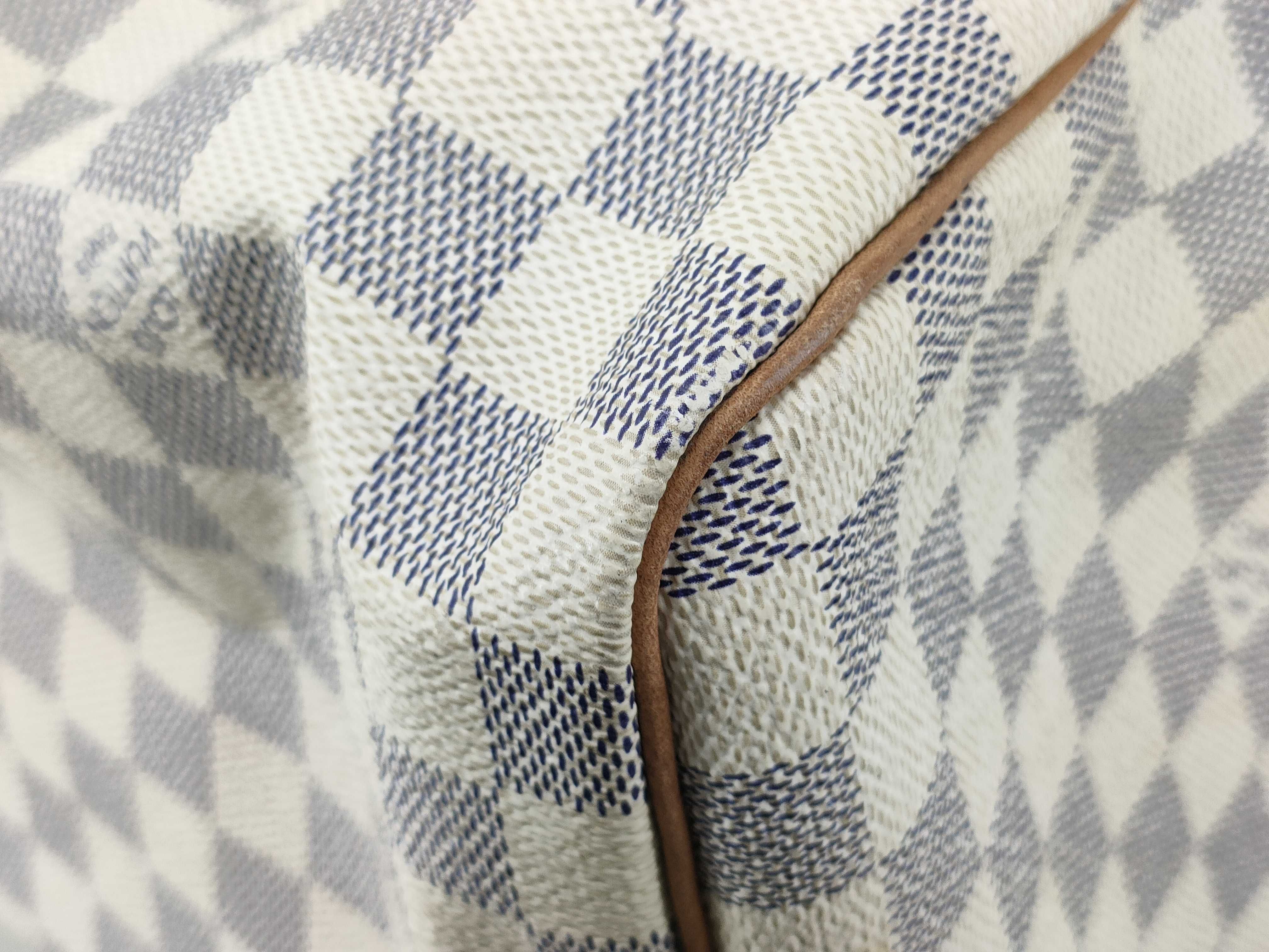 Damier Azur PH - Beige Canvas Speedy 30 Handbag Boston Bag — view 4