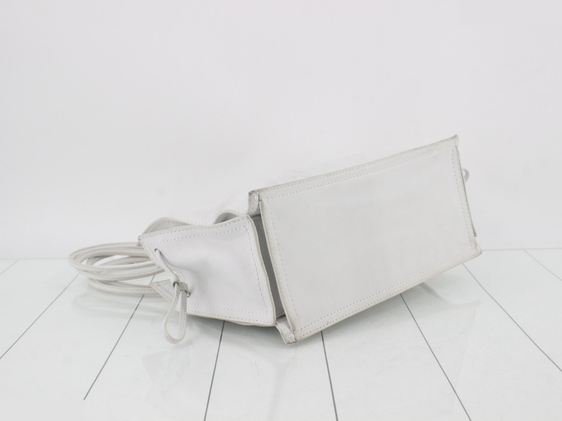 Leather Shopper Tote - Crown — view 5