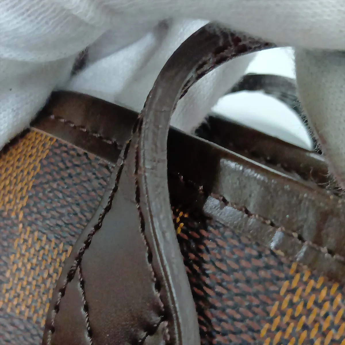 Damier Neverfull GM N51106 SD3151 Brown — view 11