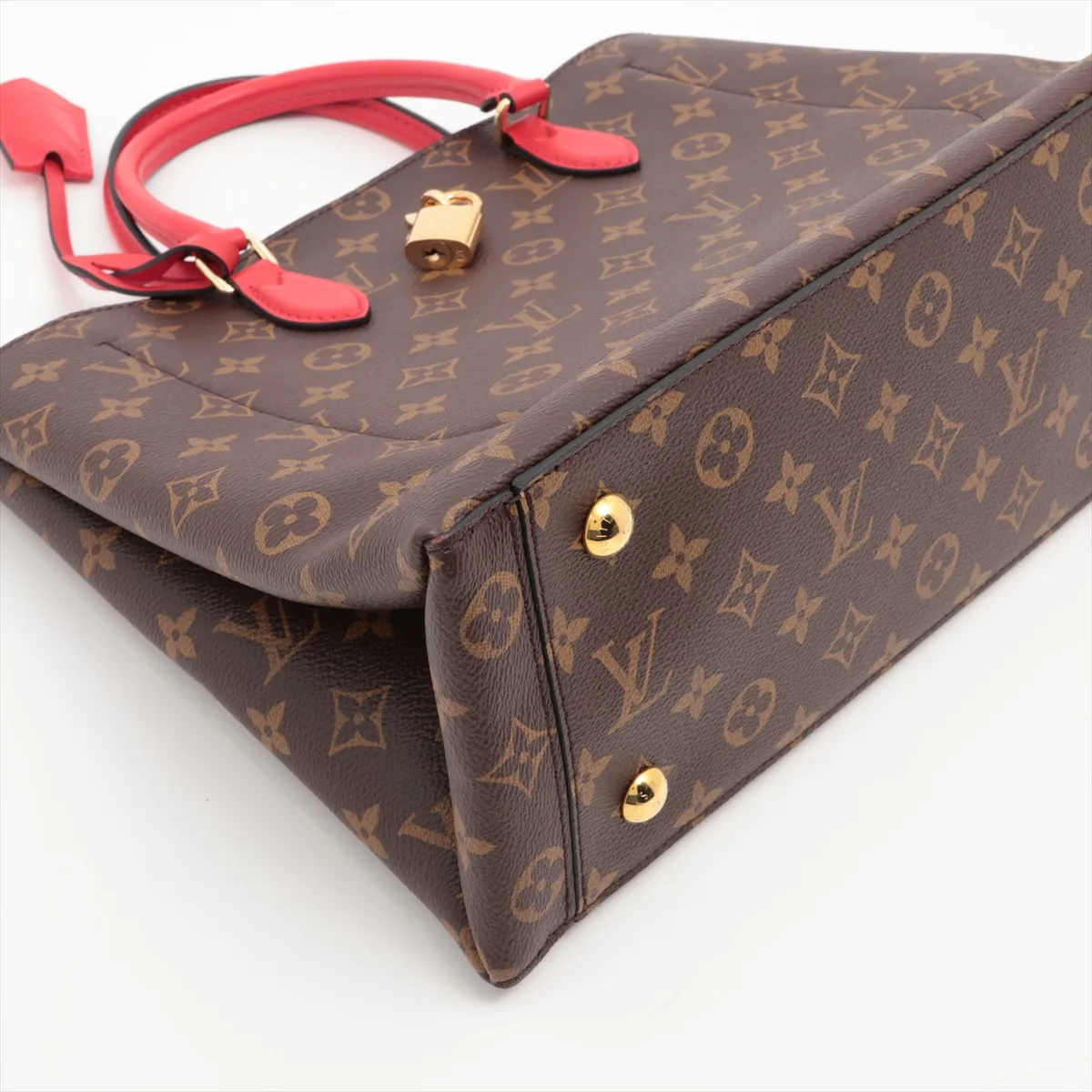 Monogram Flower Tote M43553 SD3148 Brown RFID Reactive — view 4