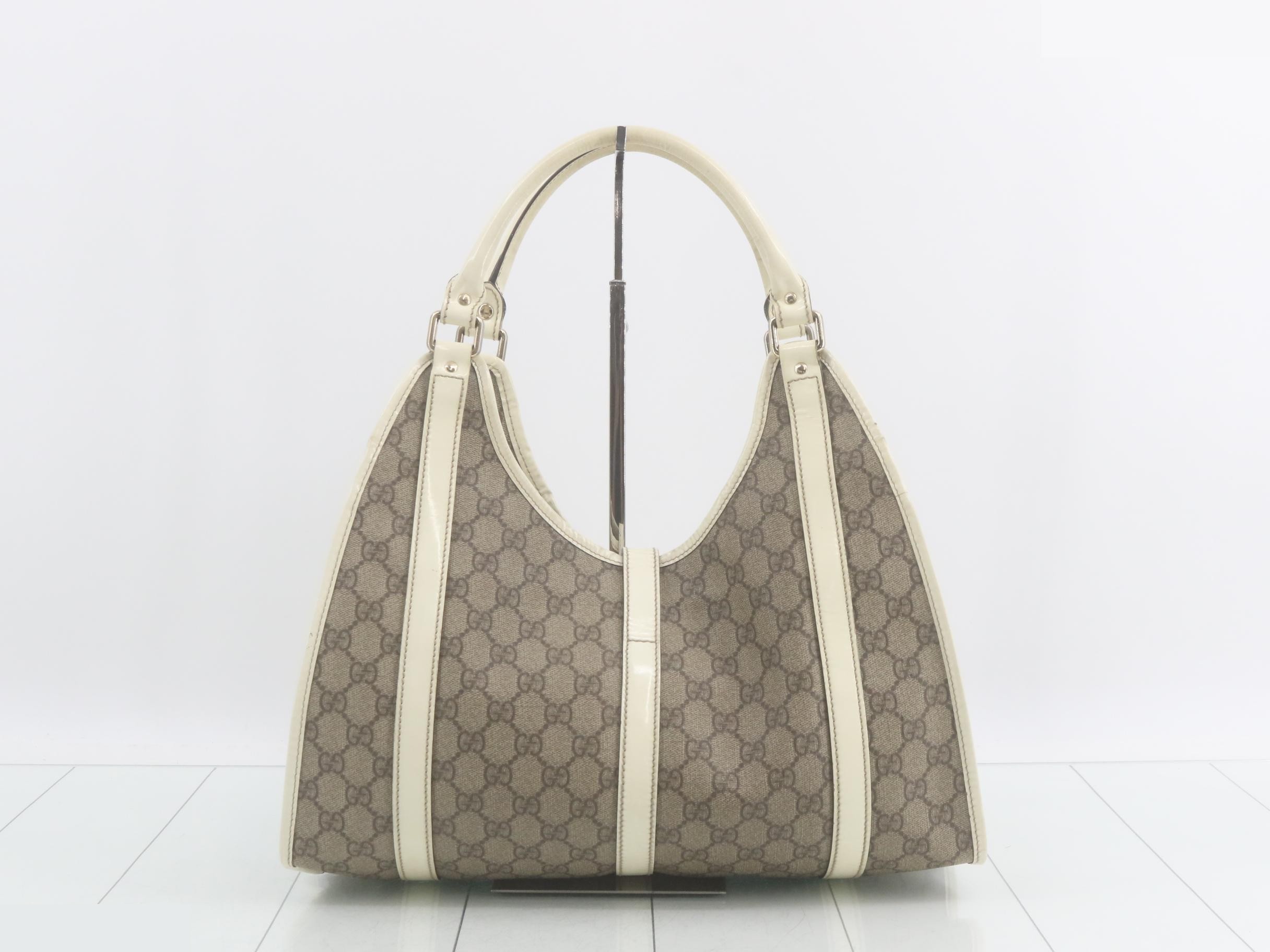 Jackie GG Canvas Enamel Semi-Shoulder Bag — view 2