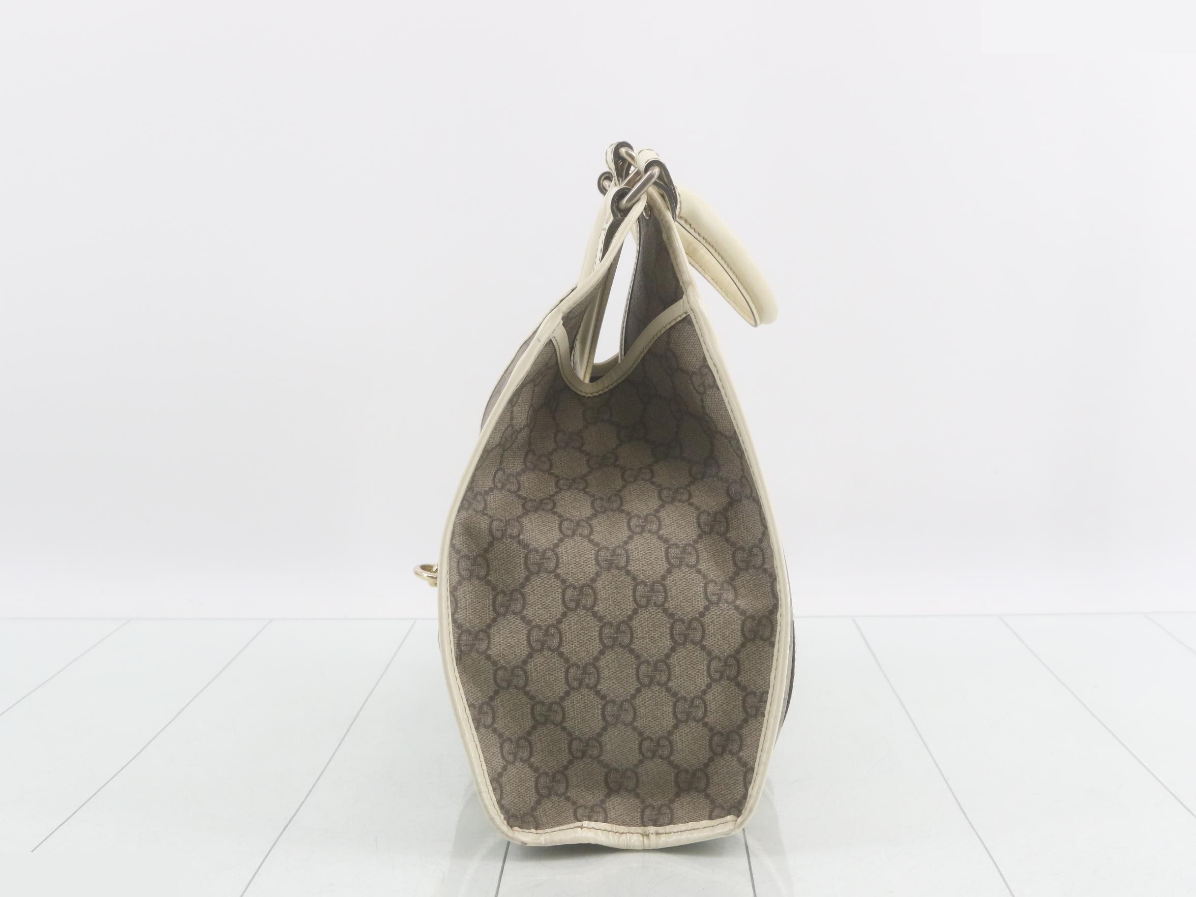 Jackie GG Canvas Enamel Semi-Shoulder Bag — view 3
