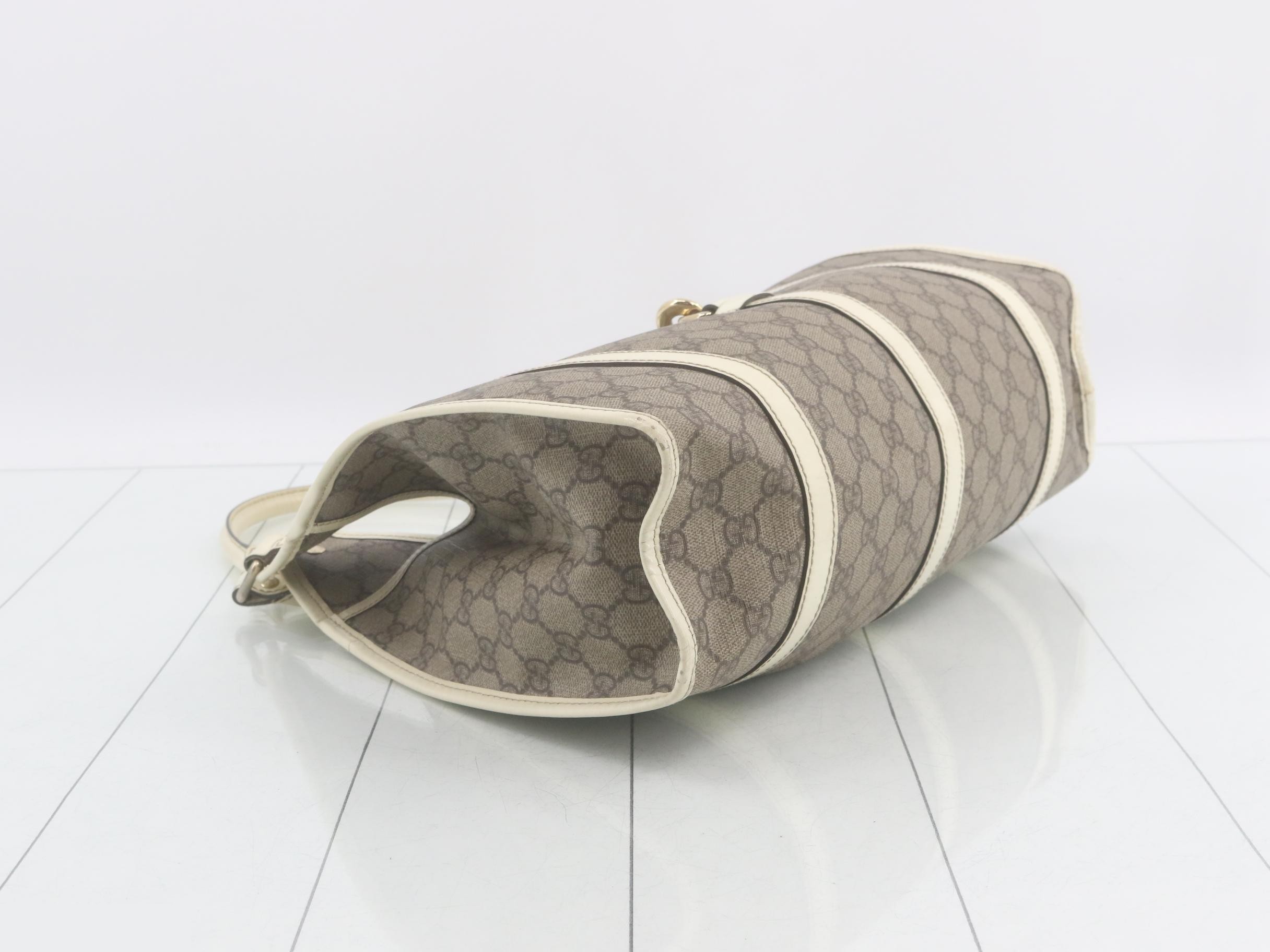 Jackie GG Canvas Enamel Semi-Shoulder Bag — view 5
