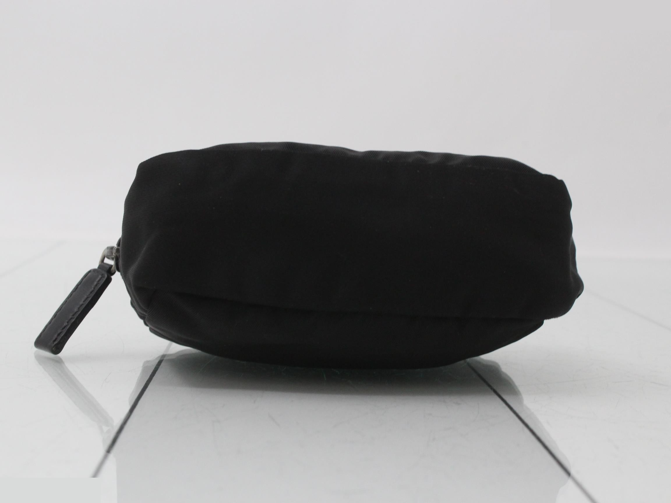 Nylon Pouch, Black — view 3