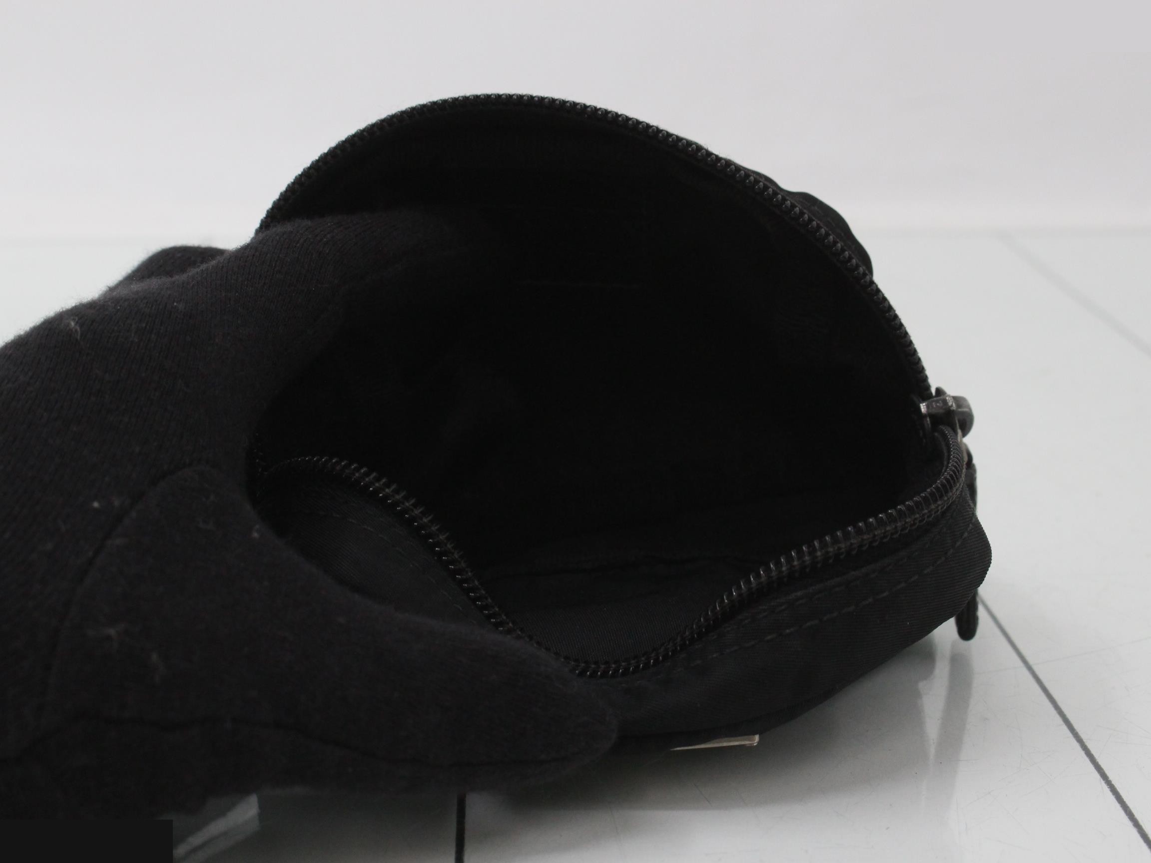 Nylon Pouch, Black — view 4