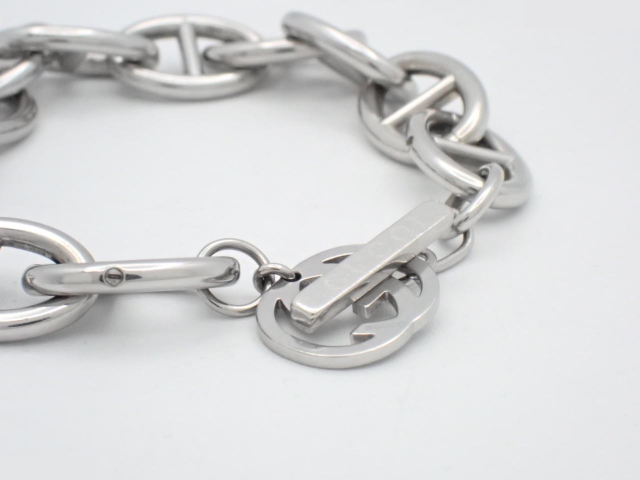 Anchor Chain Bracelet Band, GG Gold, Wrist size approximately 17.5cm — view 3