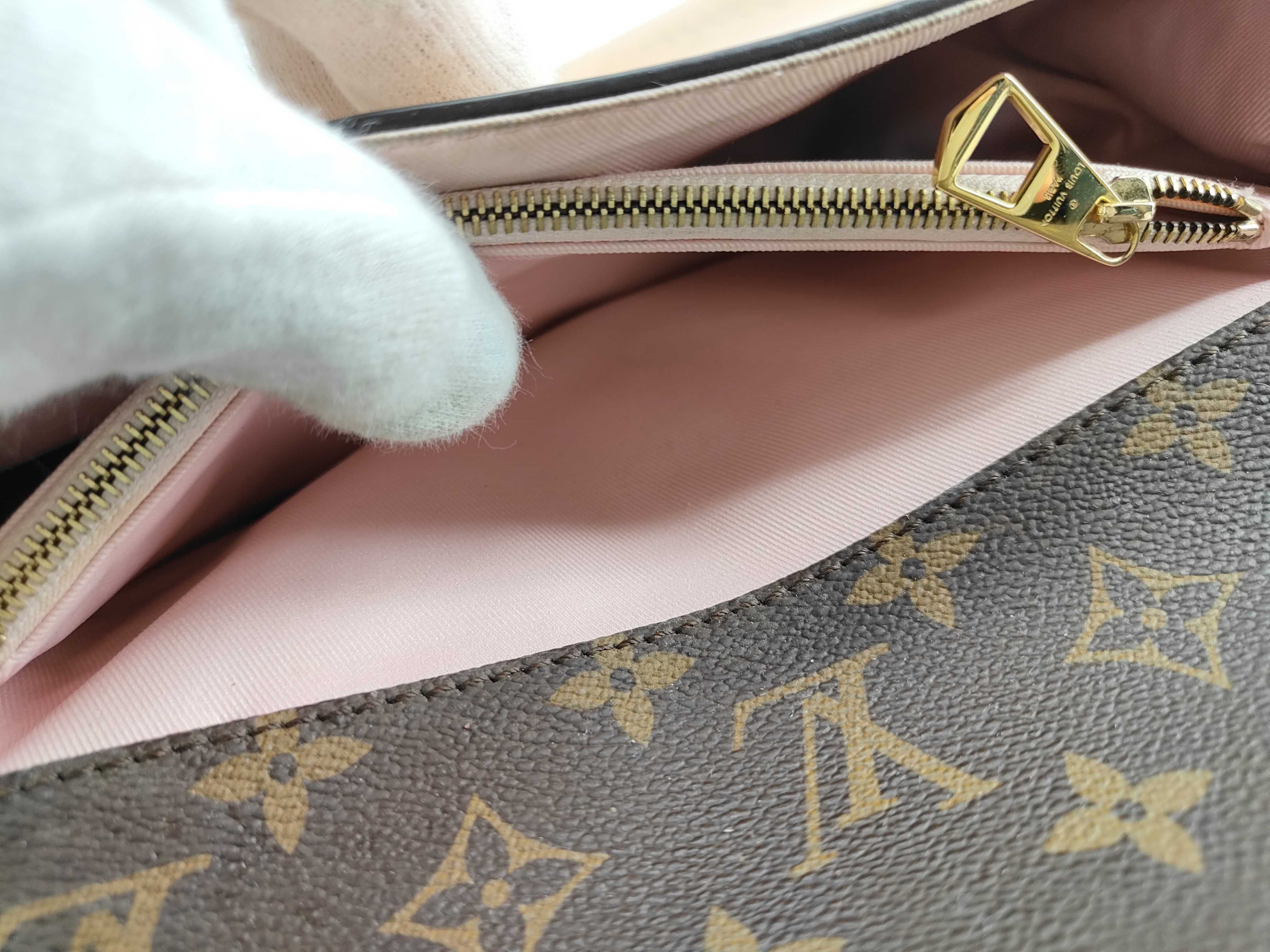 Monogram ID- Vernis x monogram Cherrywood BB M51952 Handbag — view 11