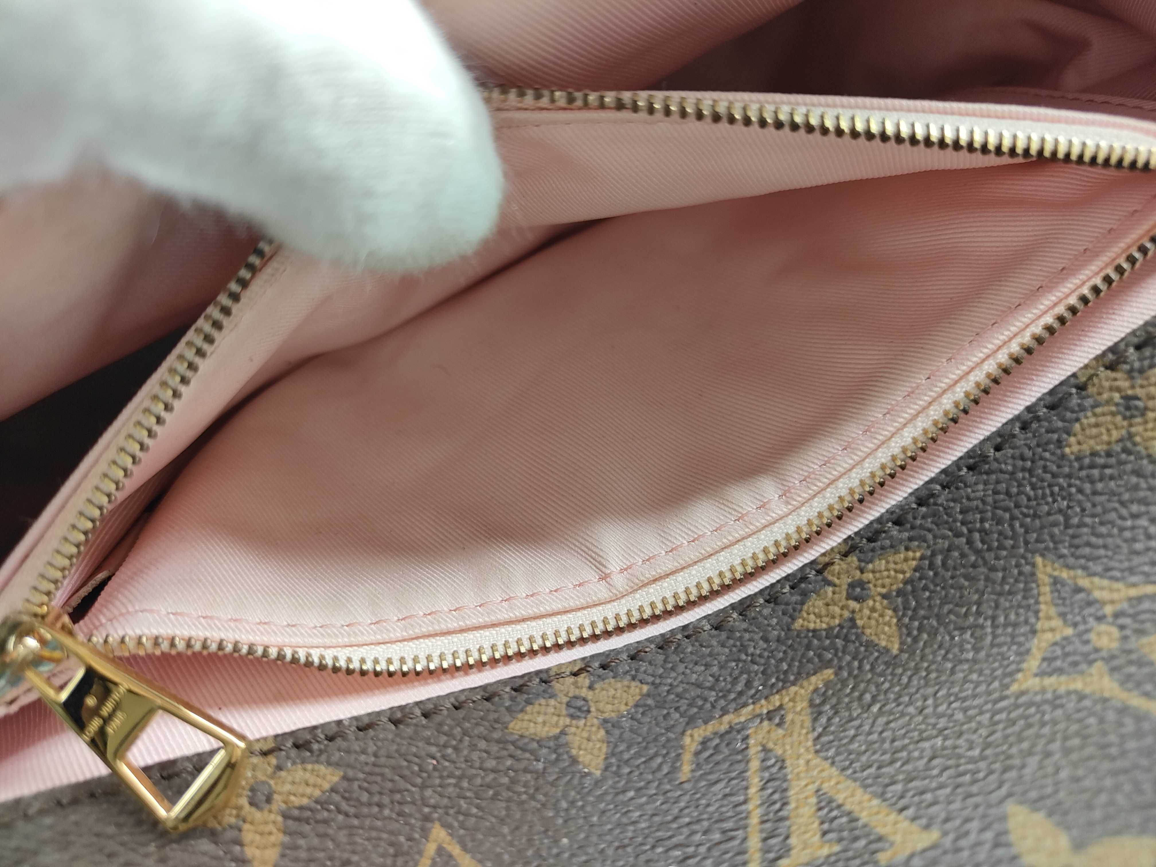 Monogram ID- Vernis x monogram Cherrywood BB M51952 Handbag — view 12