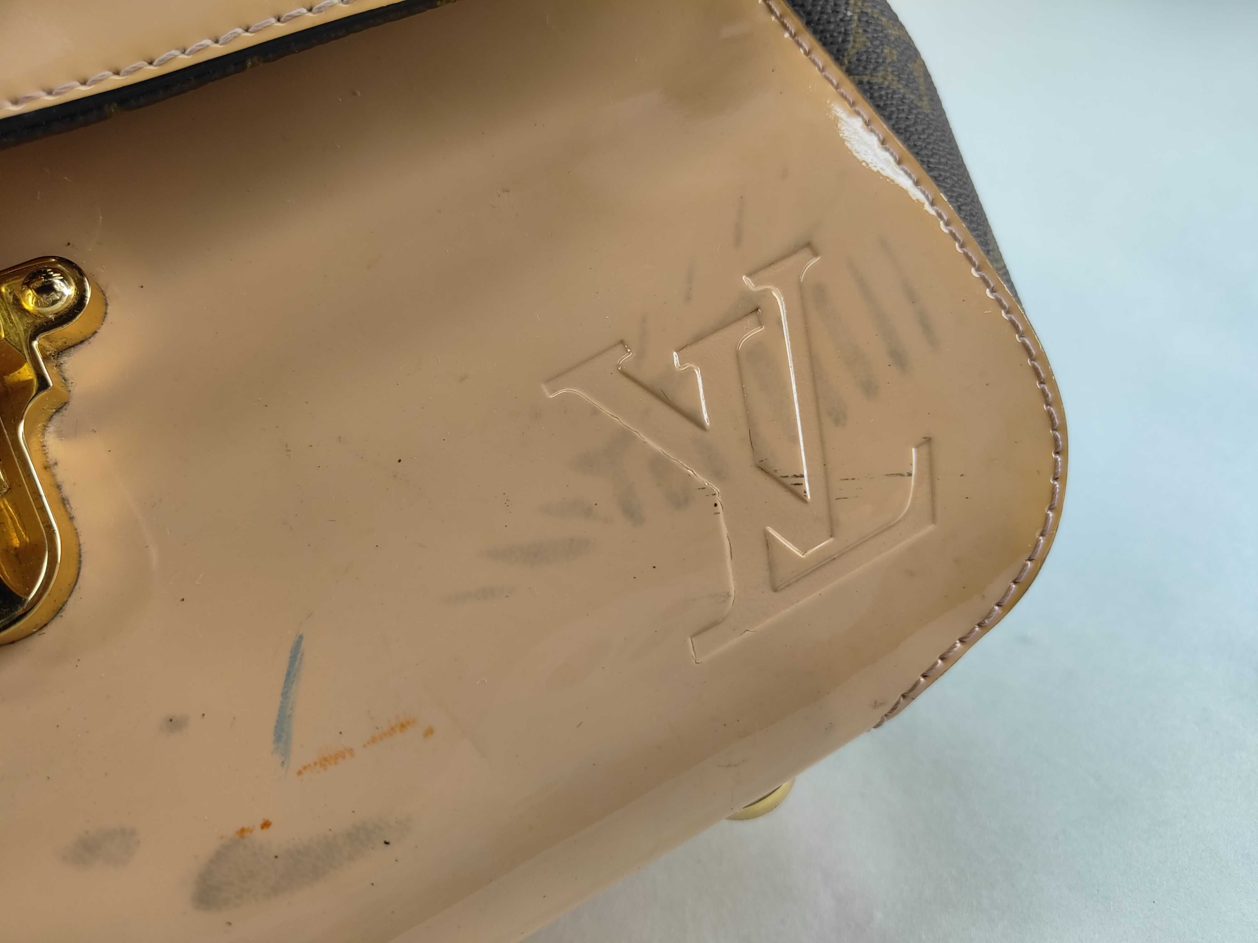 Monogram ID- Vernis x monogram Cherrywood BB M51952 Handbag — view 14