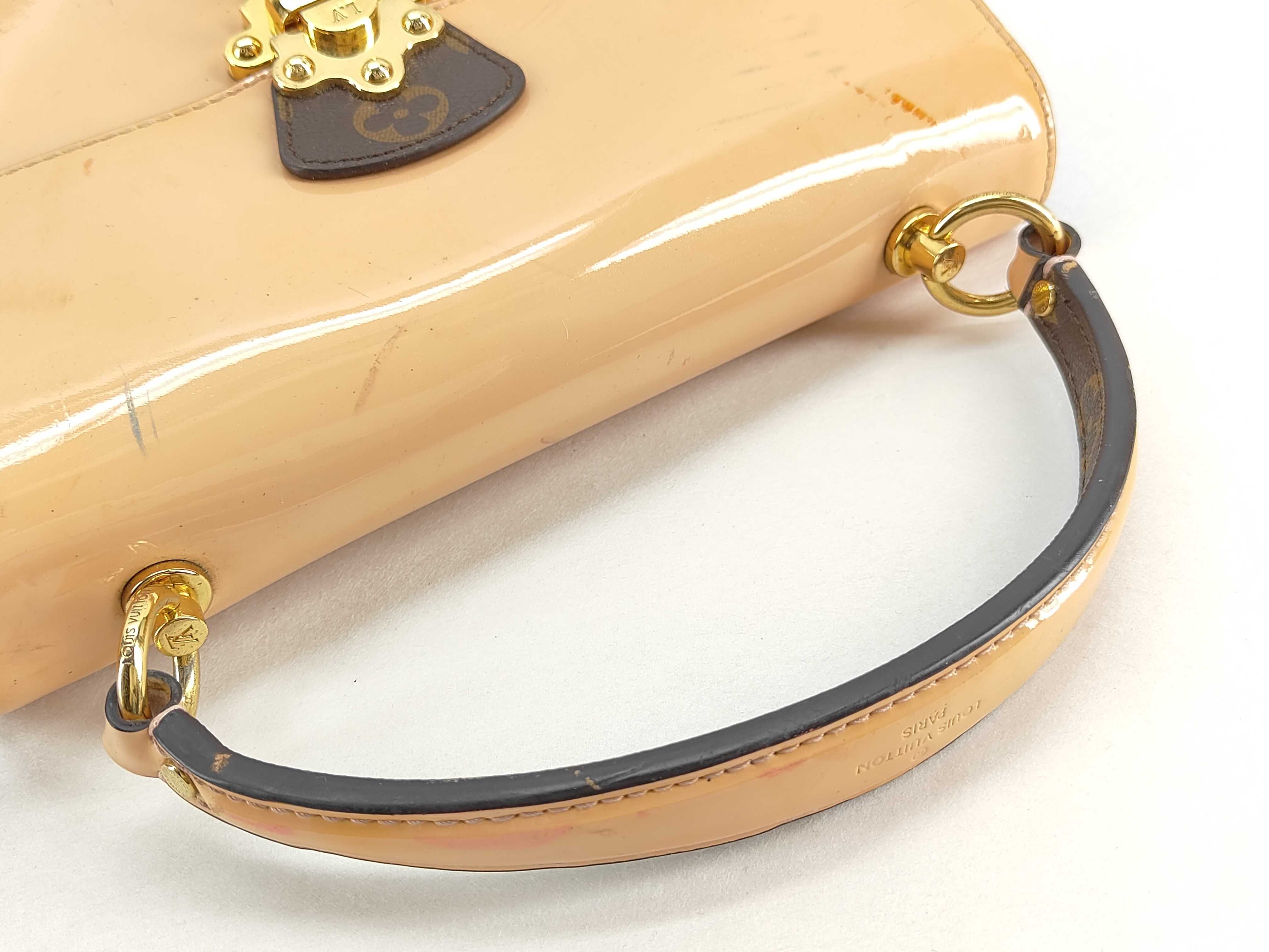 Monogram ID- Vernis x monogram Cherrywood BB M51952 Handbag — view 4