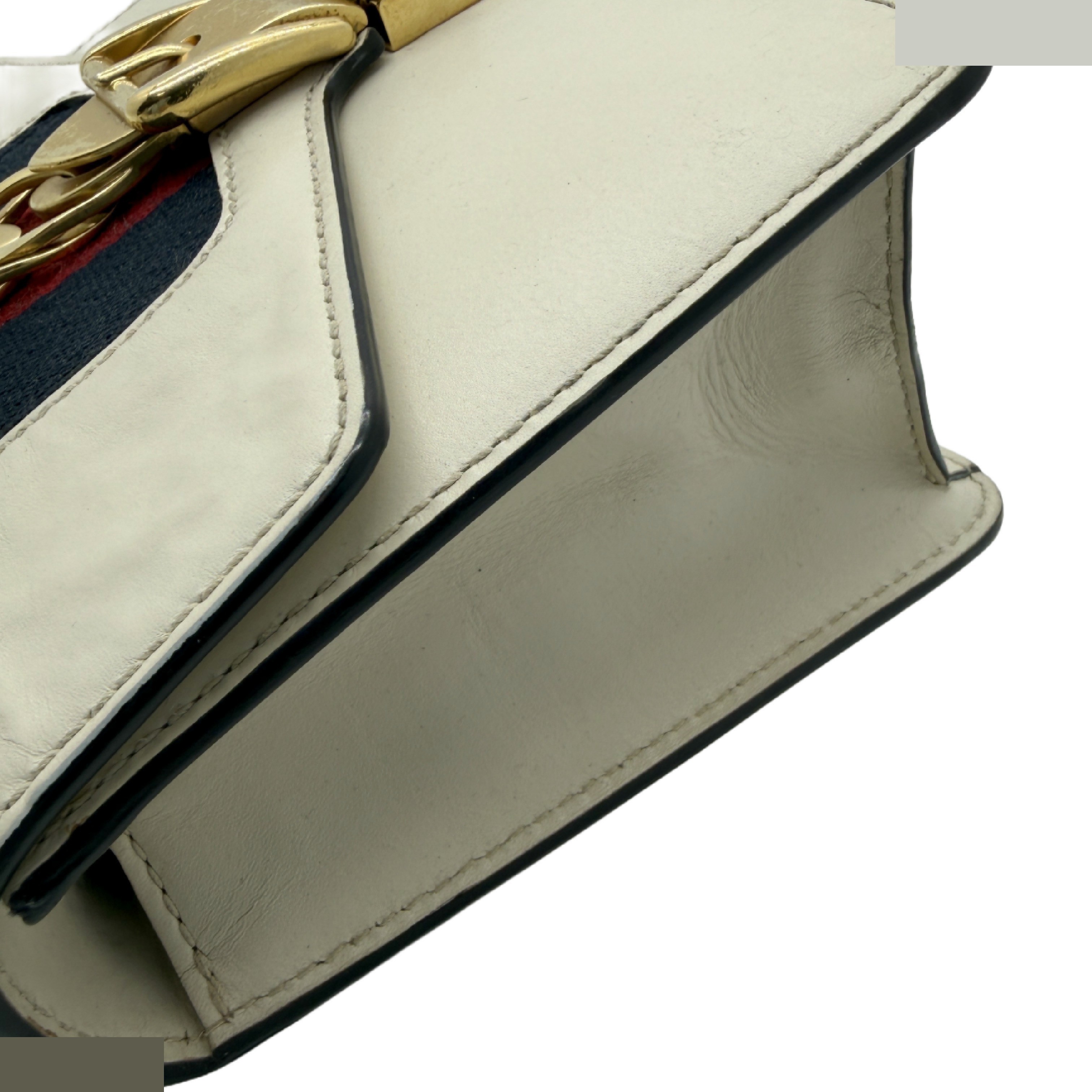 Sylvie Leather Chain Bag — view 3