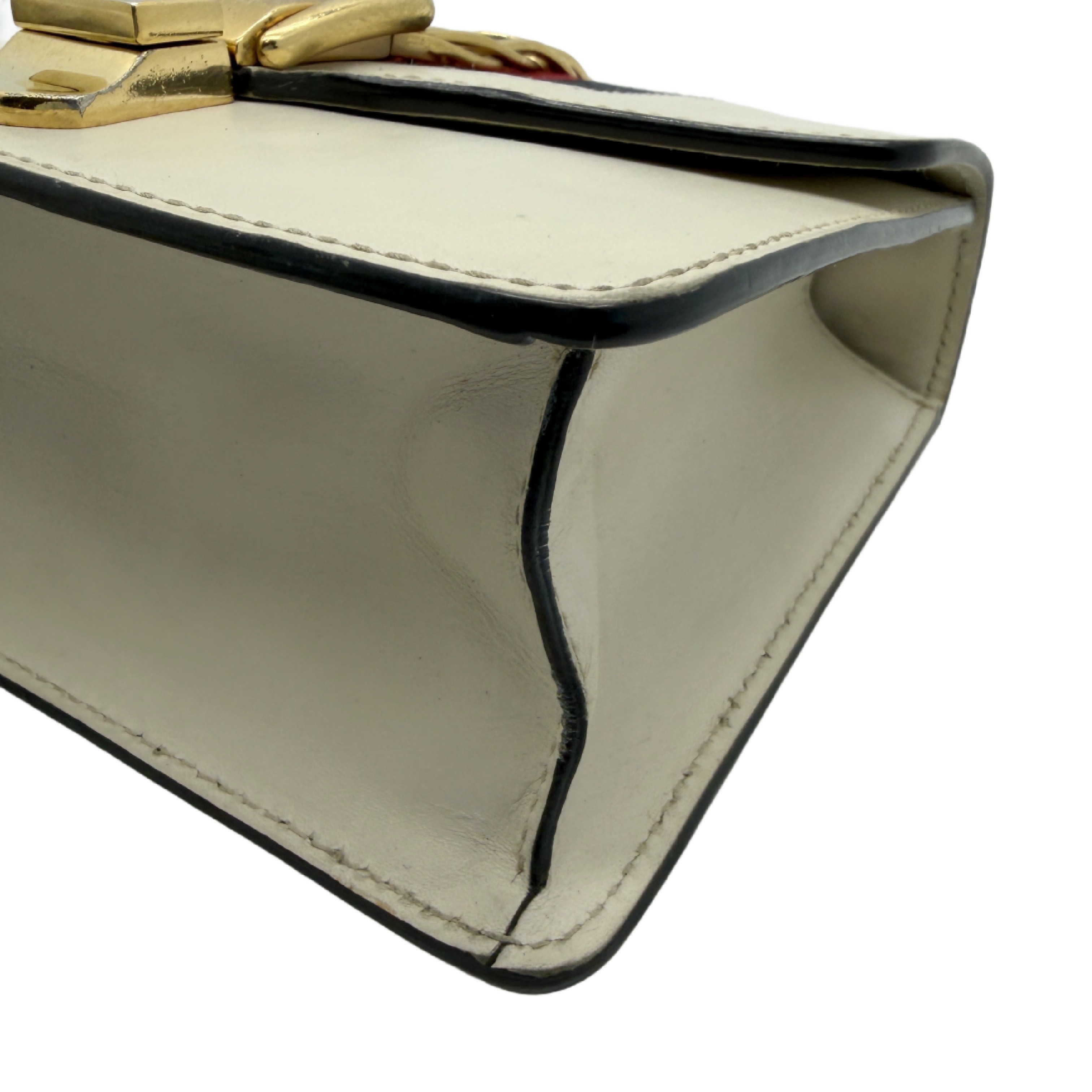 Sylvie Leather Chain Bag — view 6