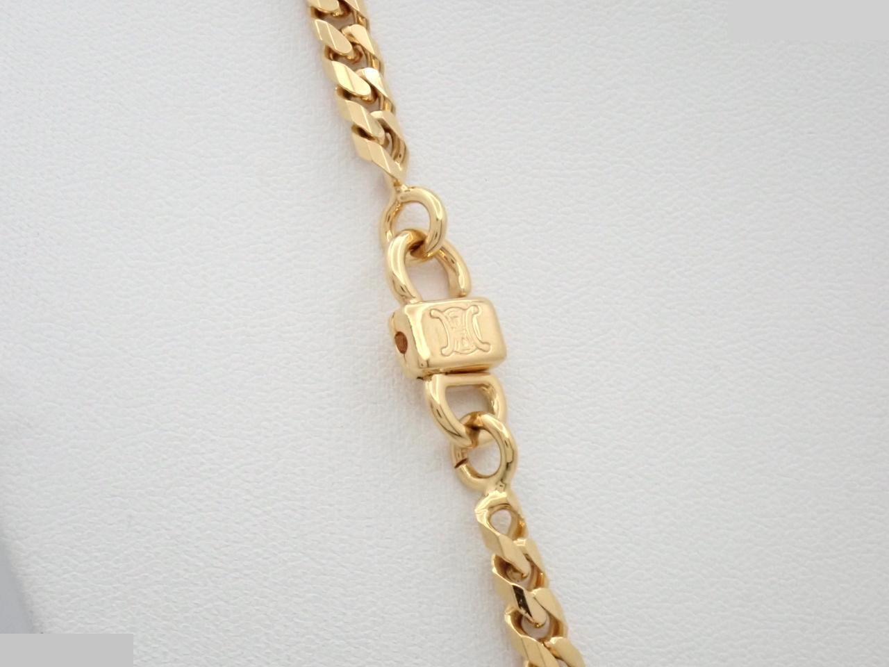 Triomphe necklace, gold, approximately 60cm in length. — view 2