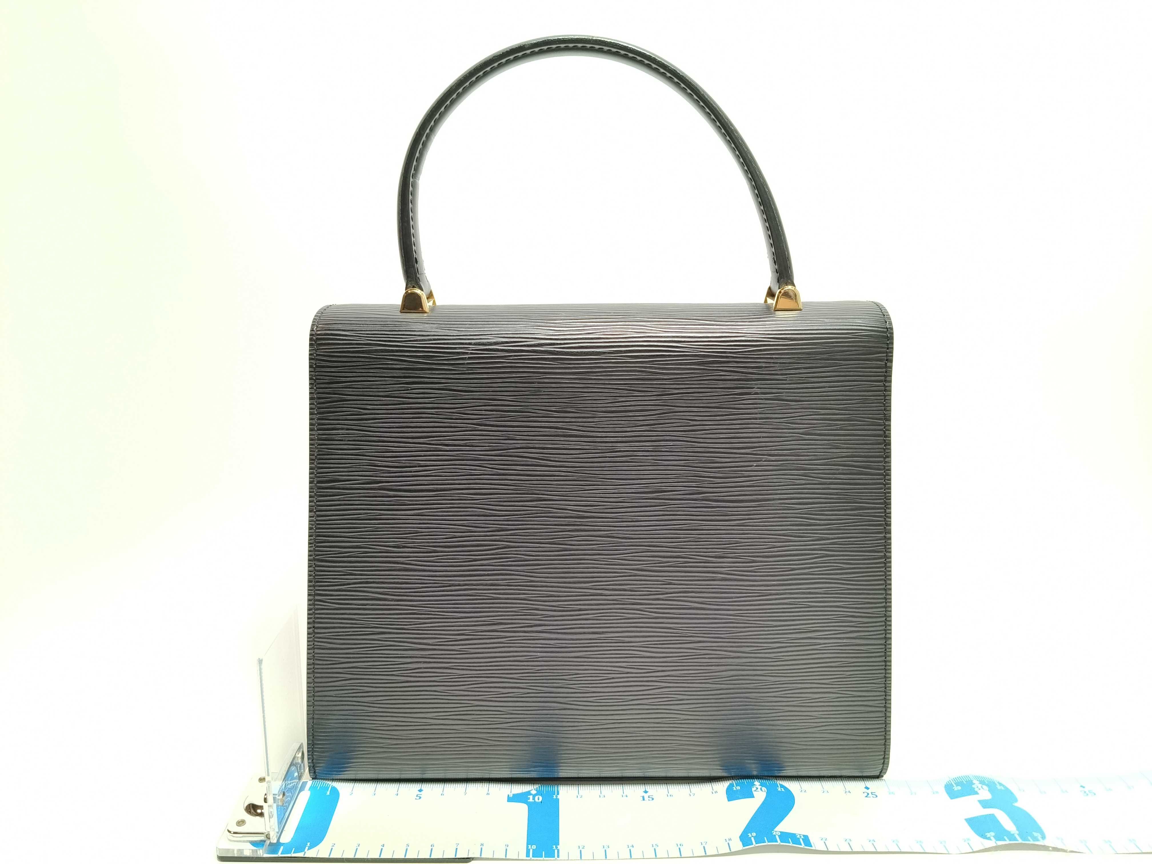 Epi Leather Handbag M52372 Black — view 2