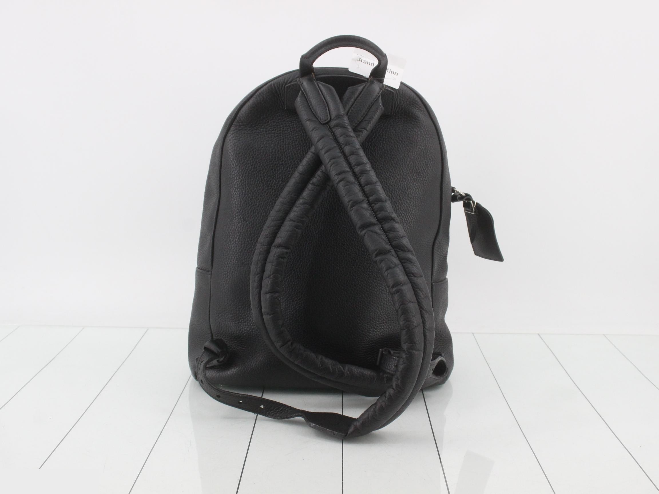 Armando Backpack, Taurillon Leather Rucksack — view 2