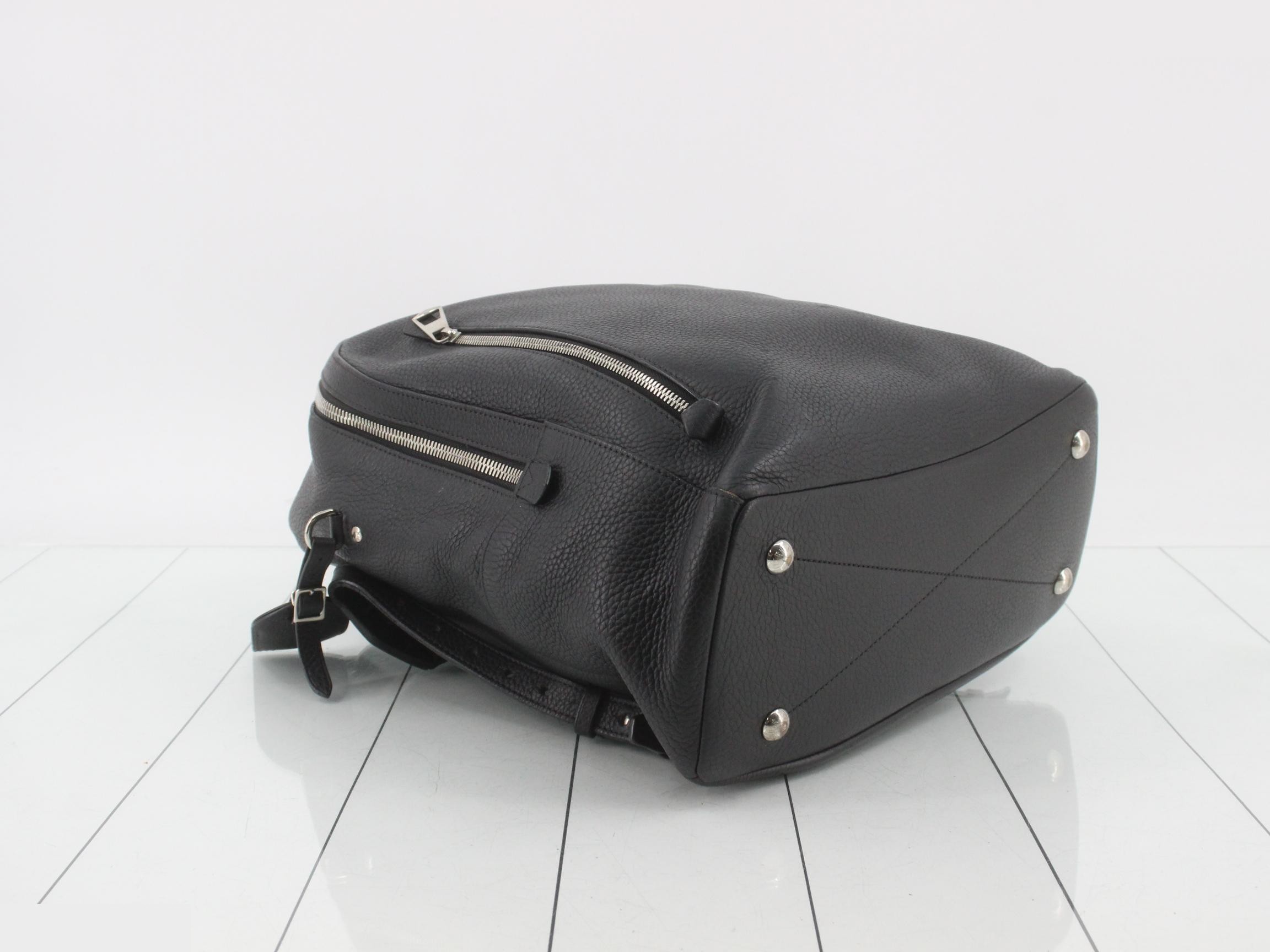 Armando Backpack, Taurillon Leather Rucksack — view 5