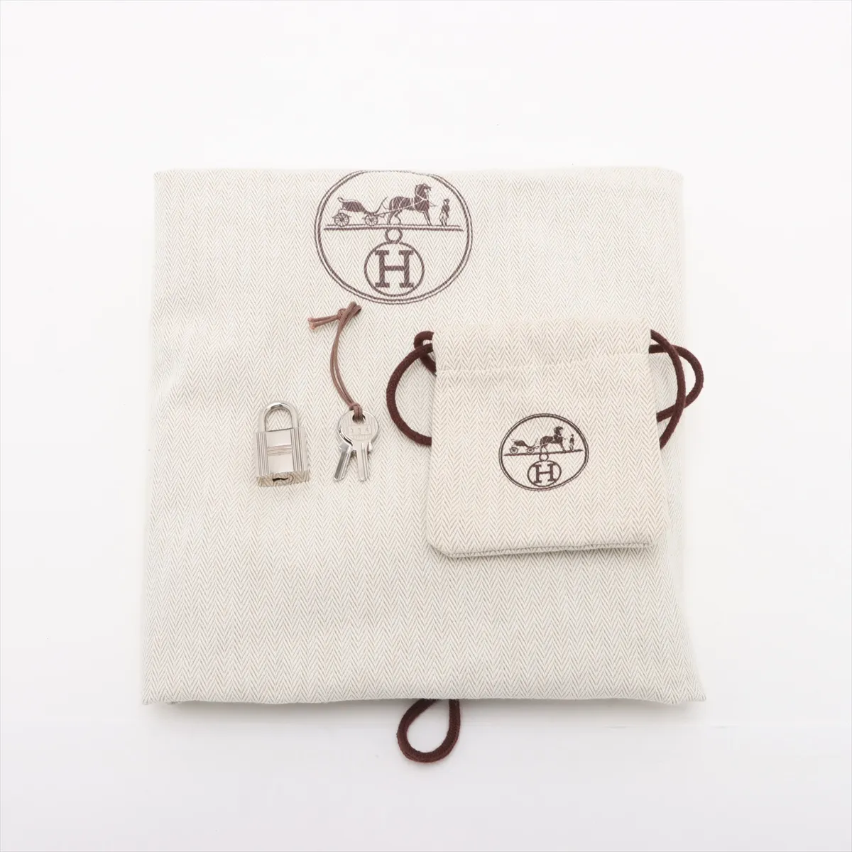 Picotin Lock 22 MM Taurillon Clemence Rose Jaipur Silver Hardware R:2014 — view 9