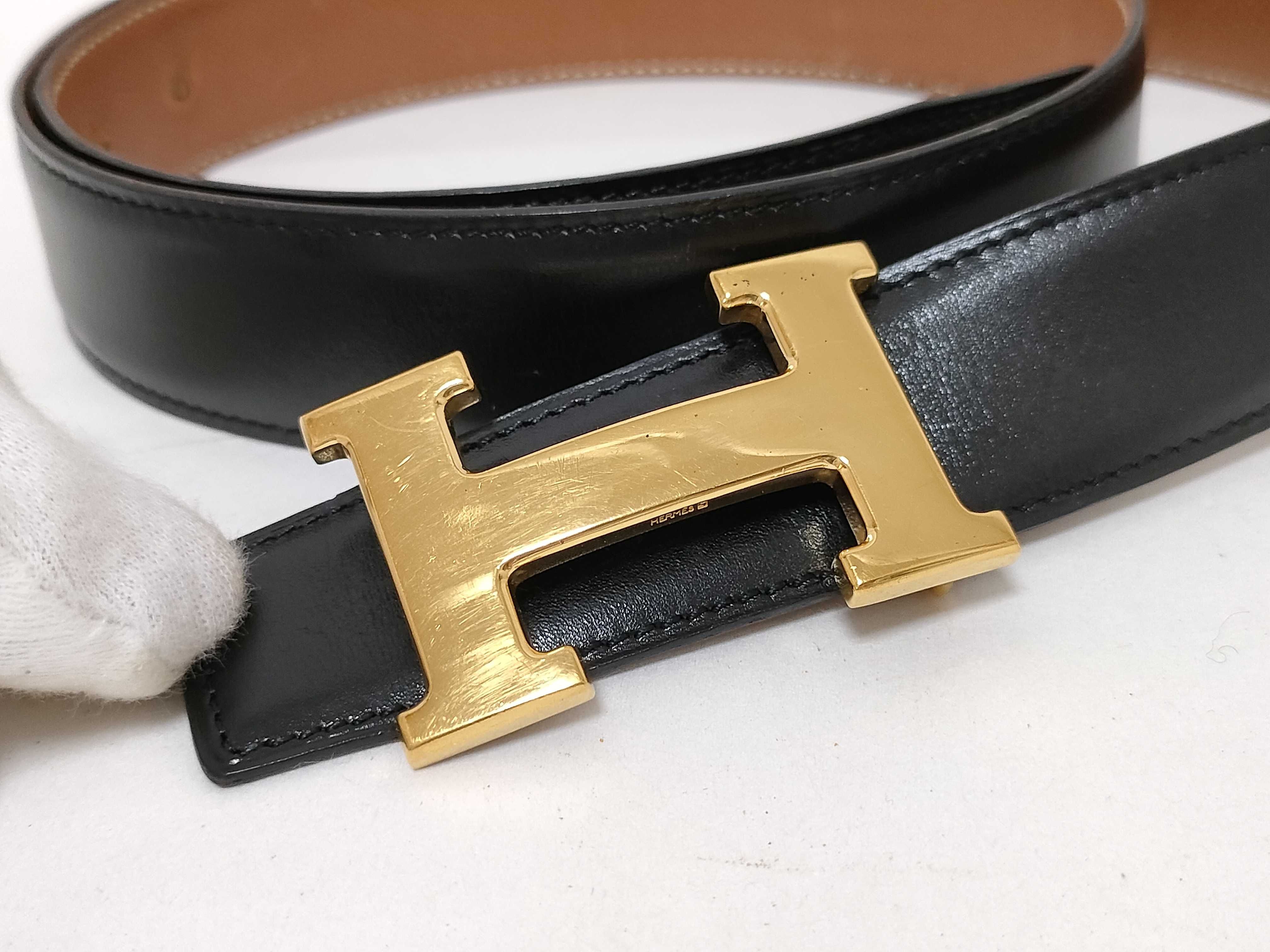 Constance H Belt with H Buckle — view 2