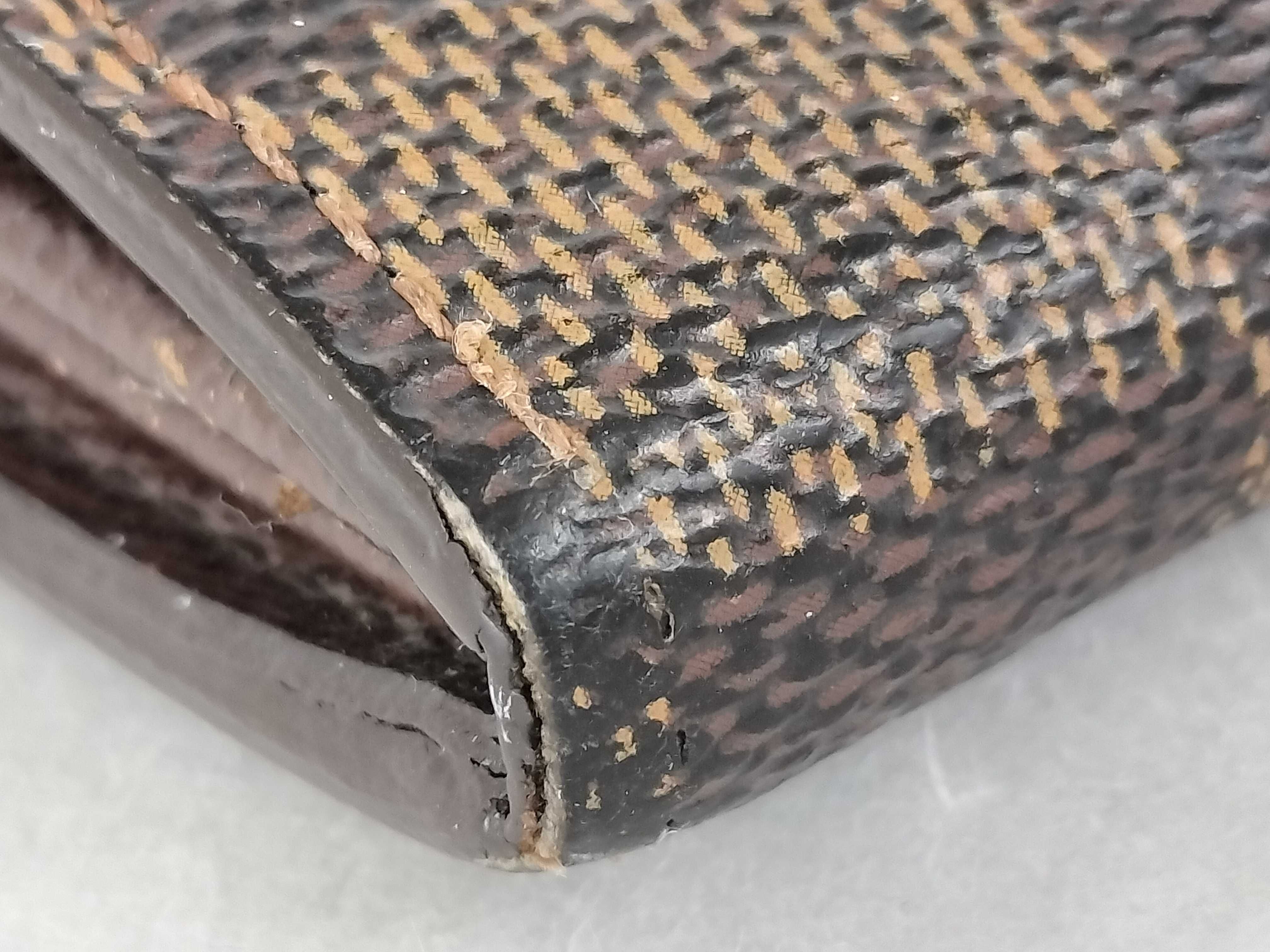 Damier Louis Vuitton Damier Portefeuille Sarah NM2 Long Wallet N61734 Ebene N61734 CA3017 Wallet — view 4