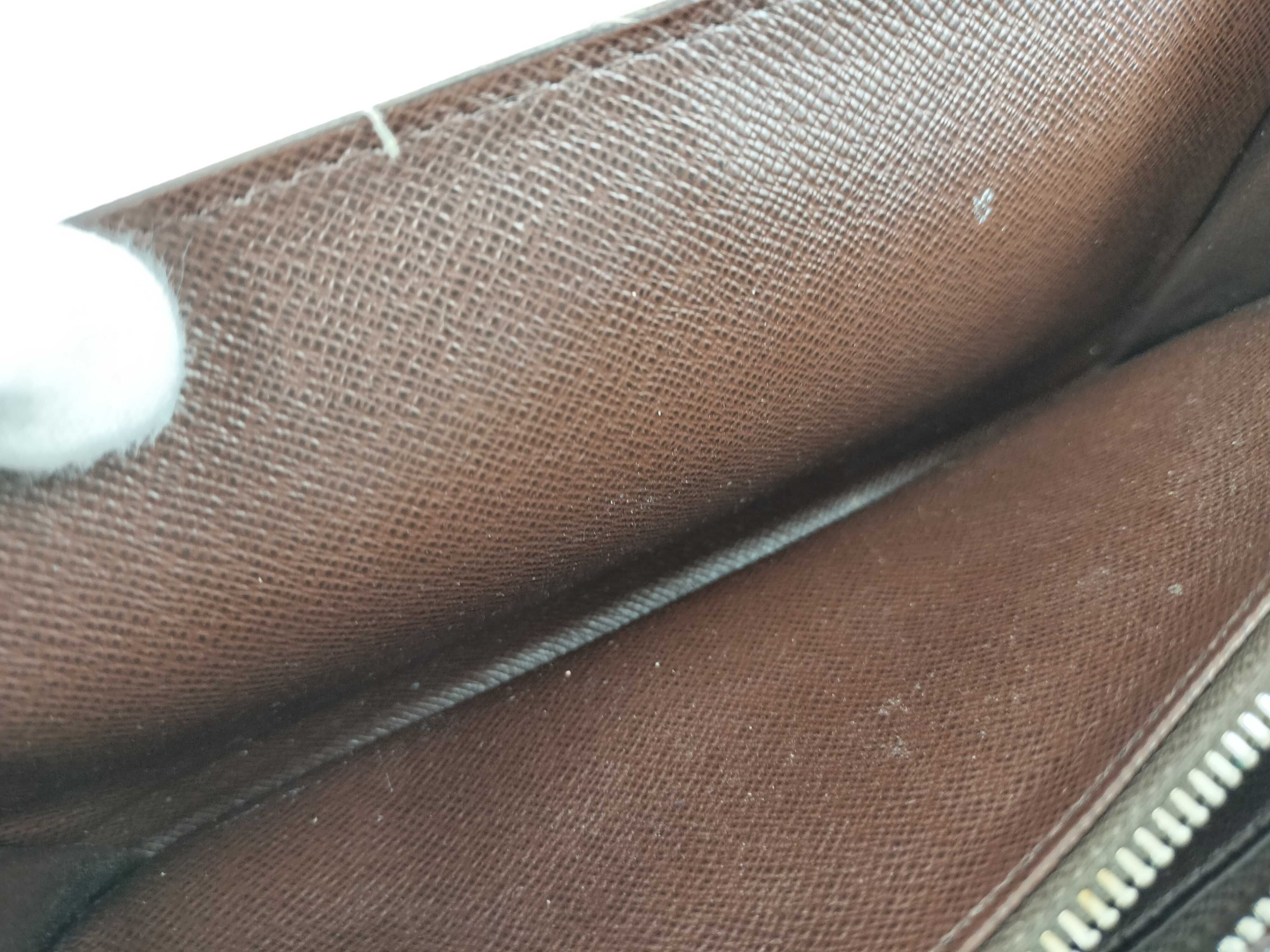 Damier Louis Vuitton Damier Portefeuille Sarah NM2 Long Wallet N61734 Ebene N61734 CA3017 Wallet — view 10