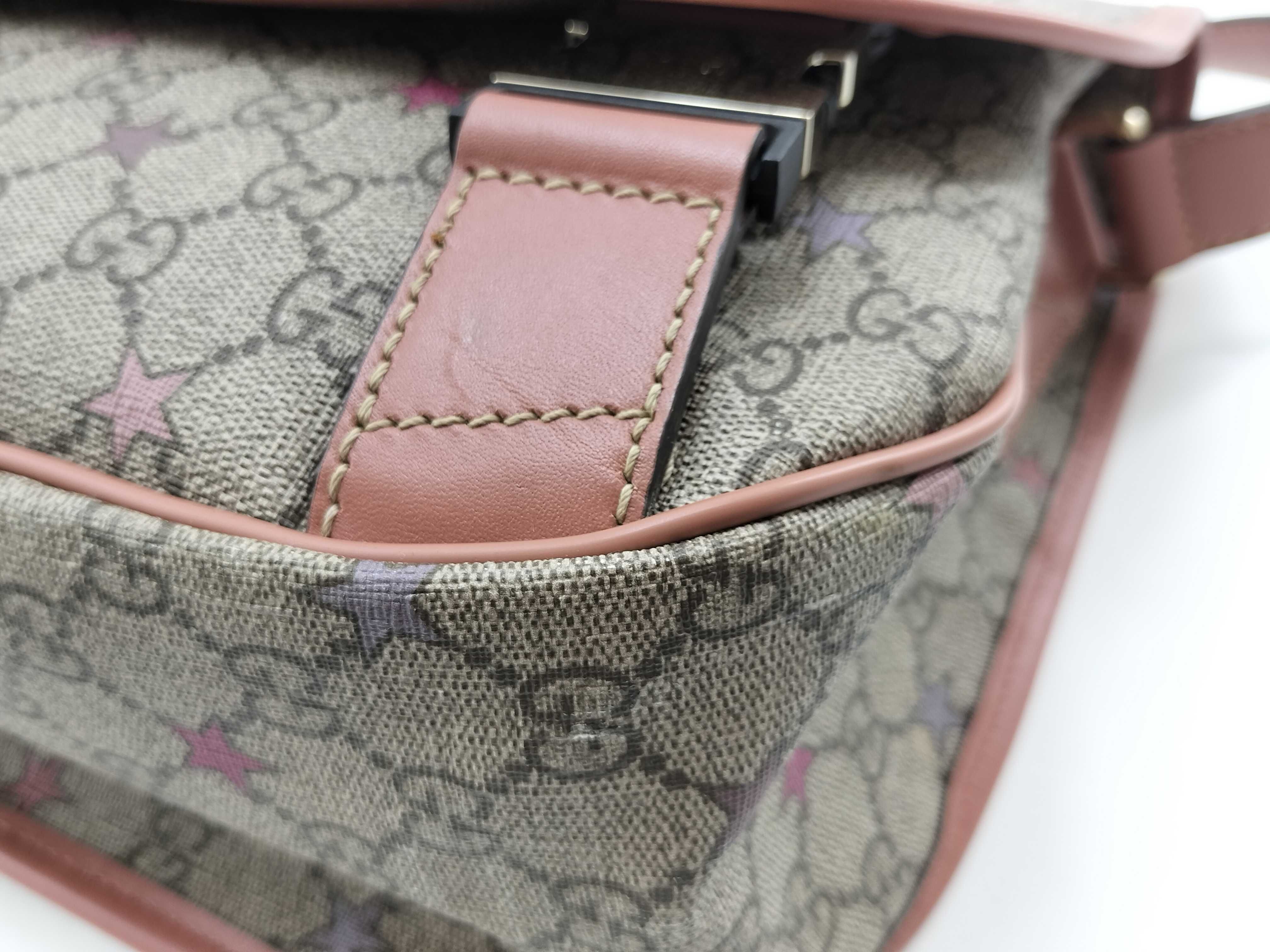 GG Supreme Gucci GG pattern shoulder bag — view 4
