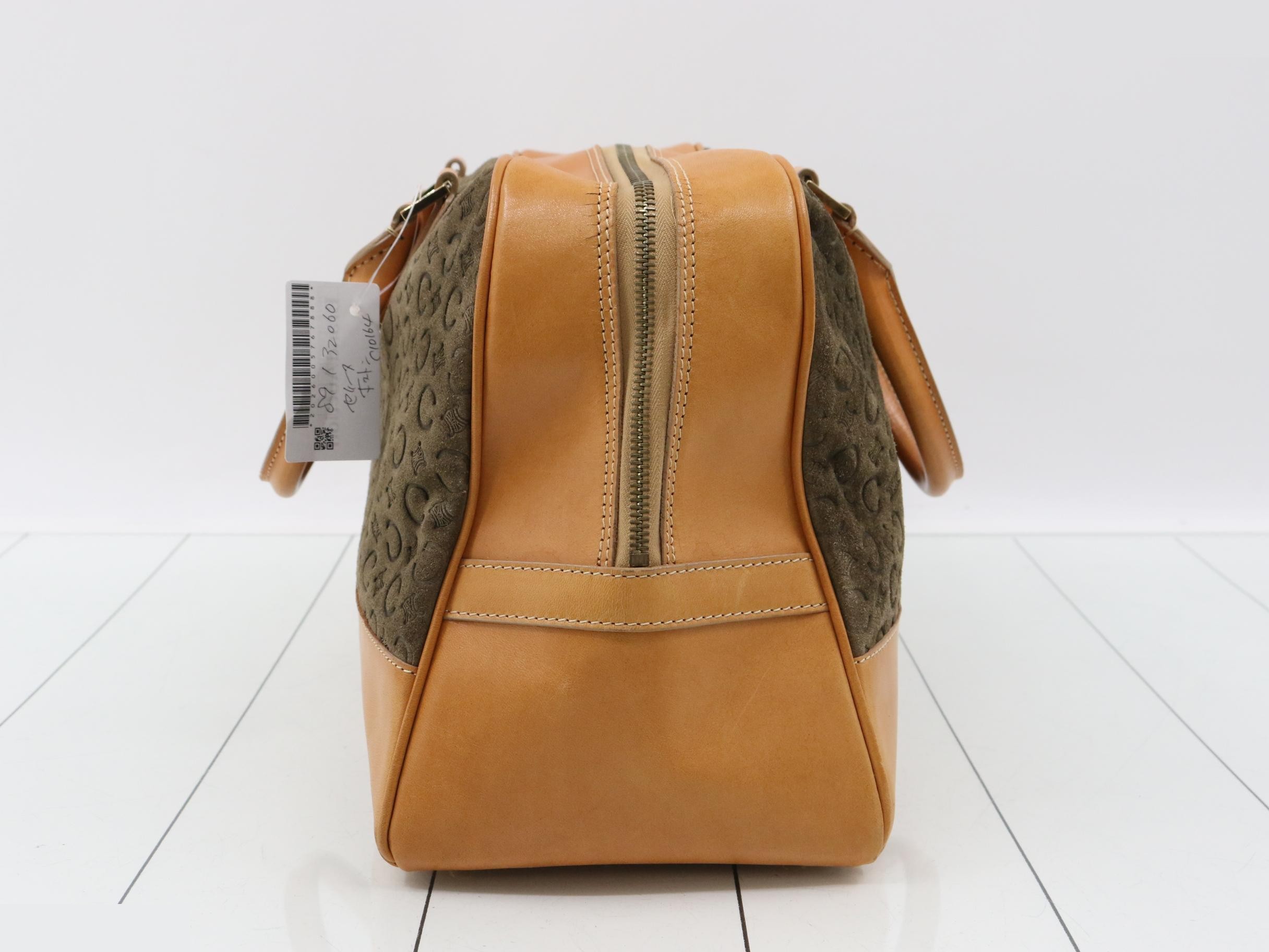 Sulky C Suede Combination Boston Bag — view 4