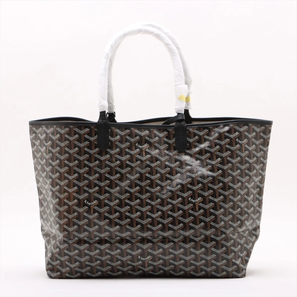 Saint Louis PM PVC x Leather Tote Bag Black — view 2