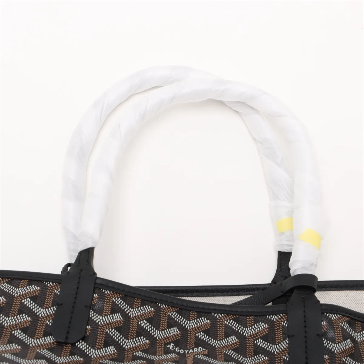 Saint Louis PM PVC x Leather Tote Bag Black — view 6