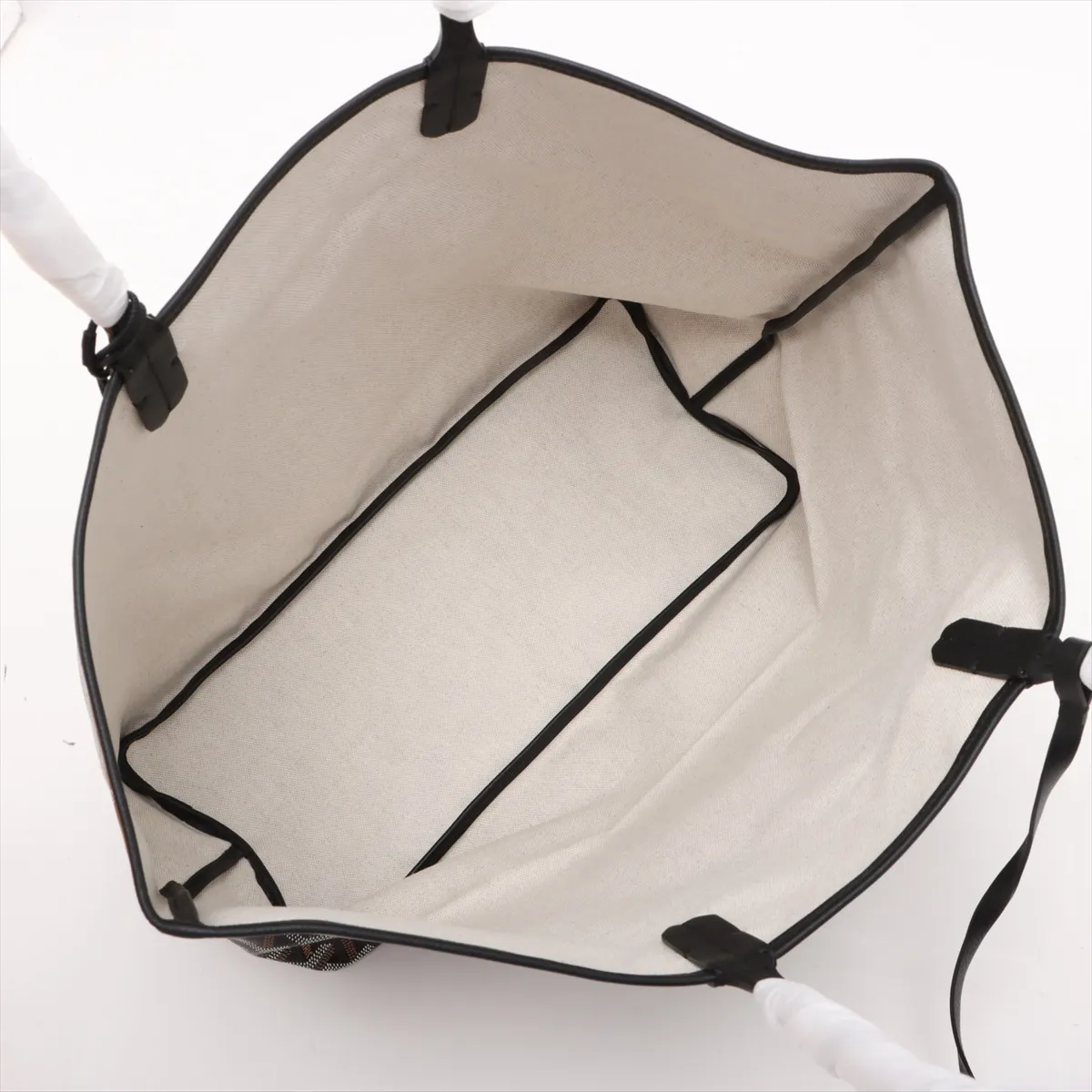 Saint Louis PM PVC x Leather Tote Bag Black — view 7