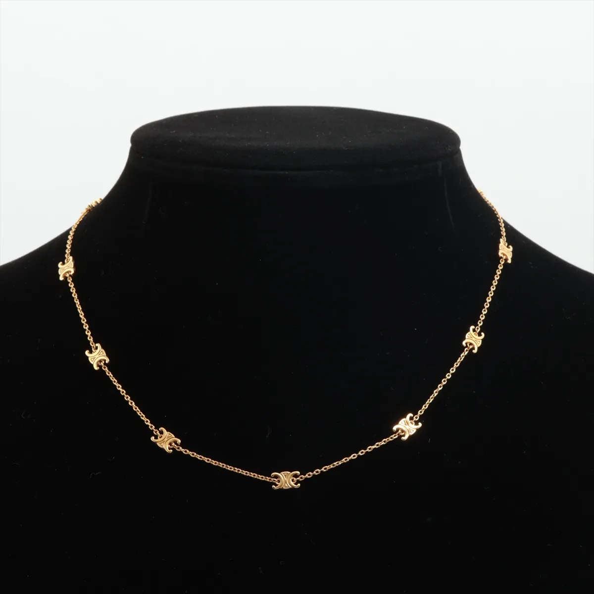 Mini Triomphe STT1234 Necklace GP Gold — view 6