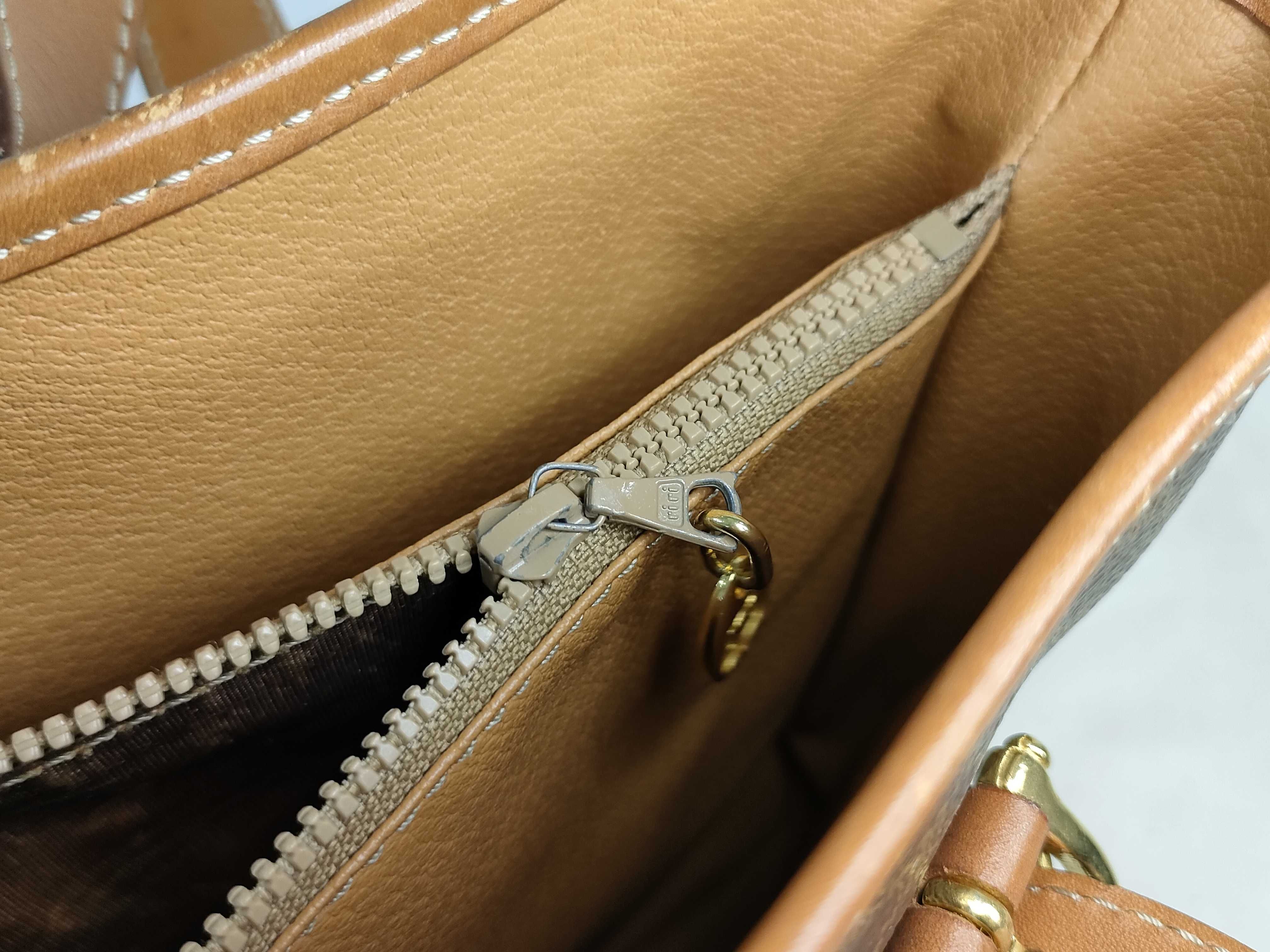 Macadam PVC x Leather Tote Bag, Brown Tote Bag — view 14