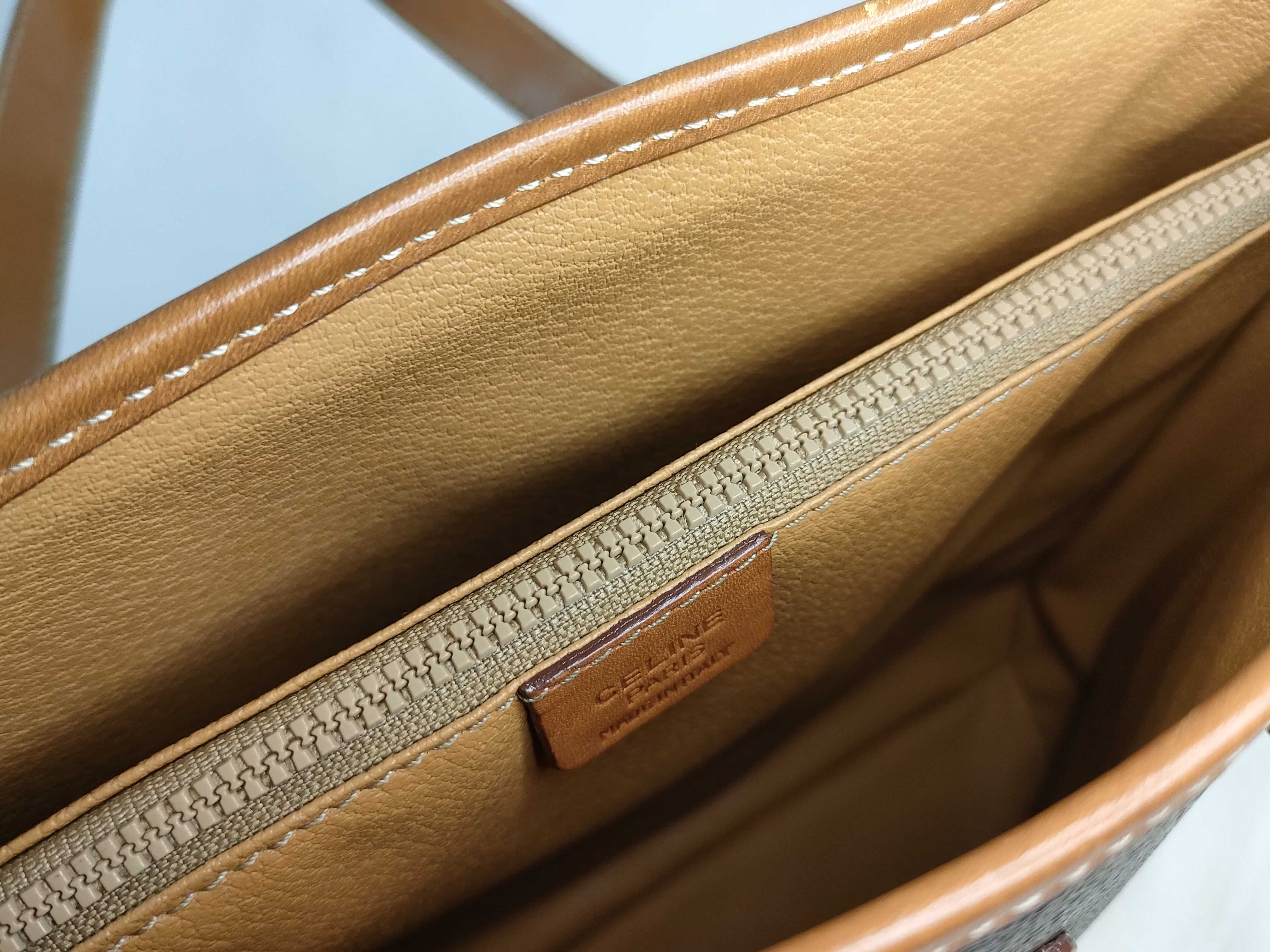 Macadam PVC x Leather Tote Bag, Brown Tote Bag — view 8