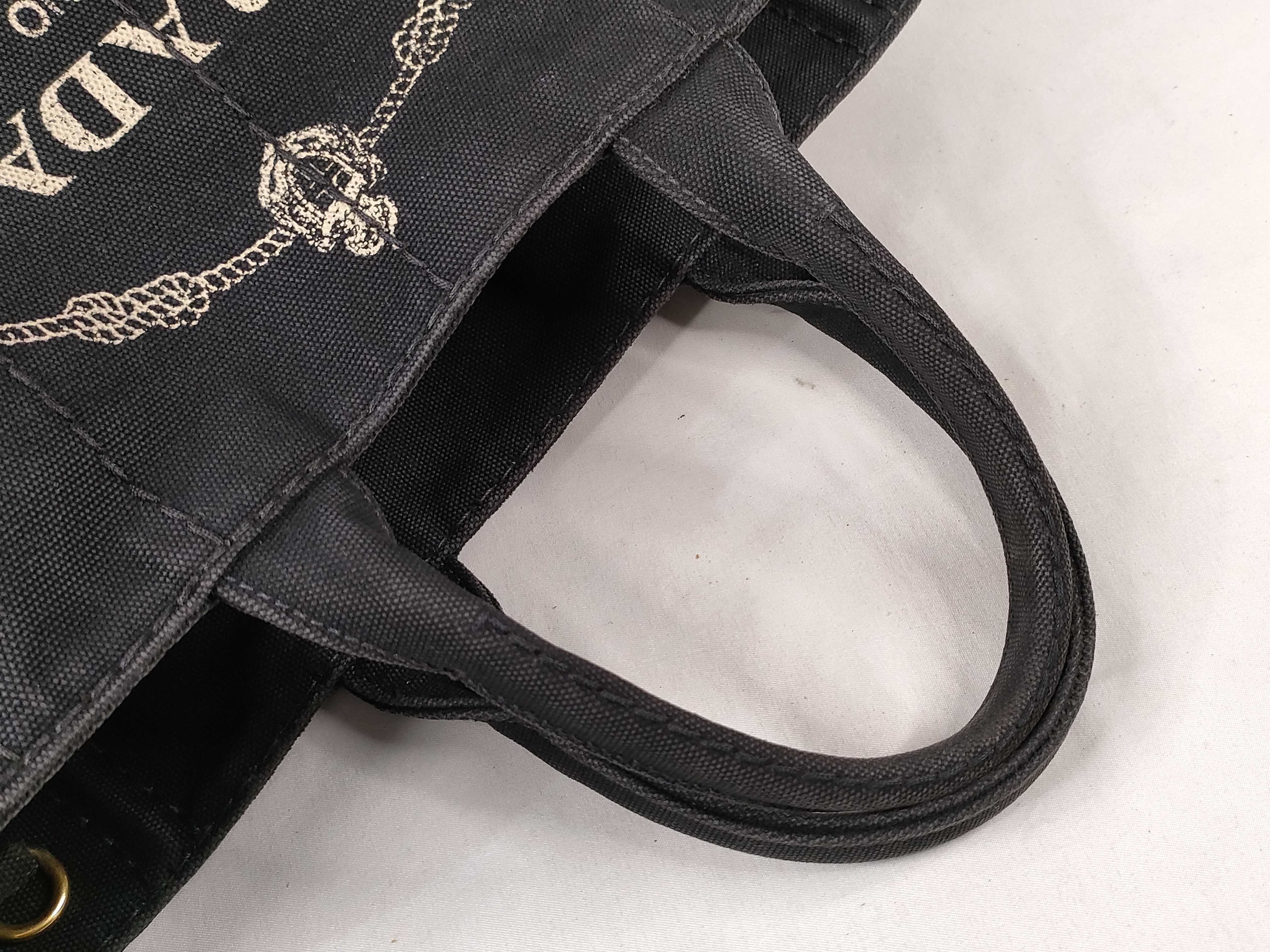 Canapa Mini Tote Bag, Black, No Straps, 1BG439 Tote Bag — view 3