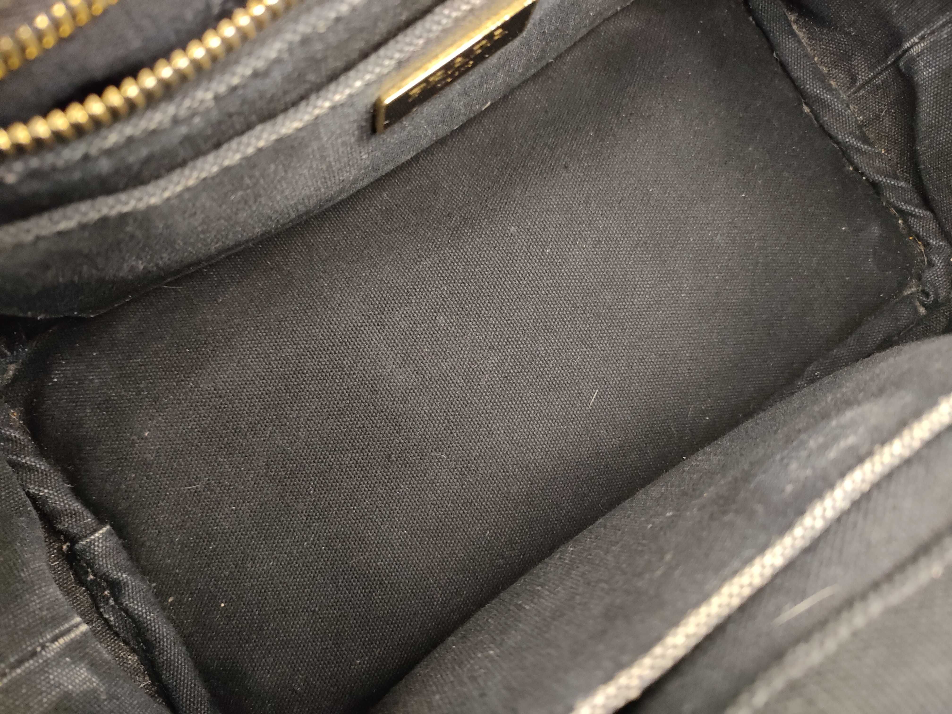 Canapa Mini Tote Bag, Black, No Straps, 1BG439 Tote Bag — view 9