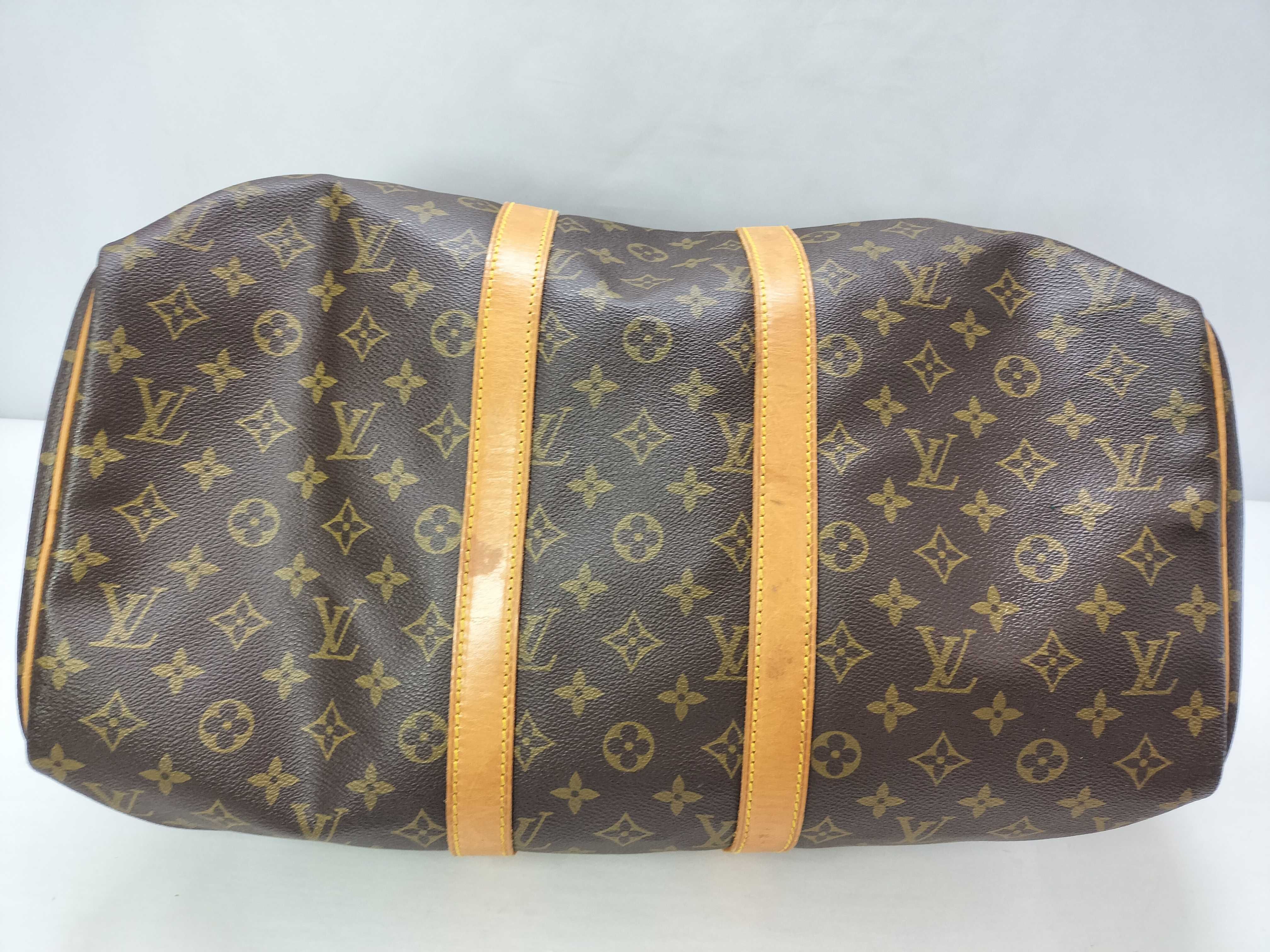 Monogram Vuitton Keepall Bandoulière 45 M41418 VI882 Boston Bag — view 14