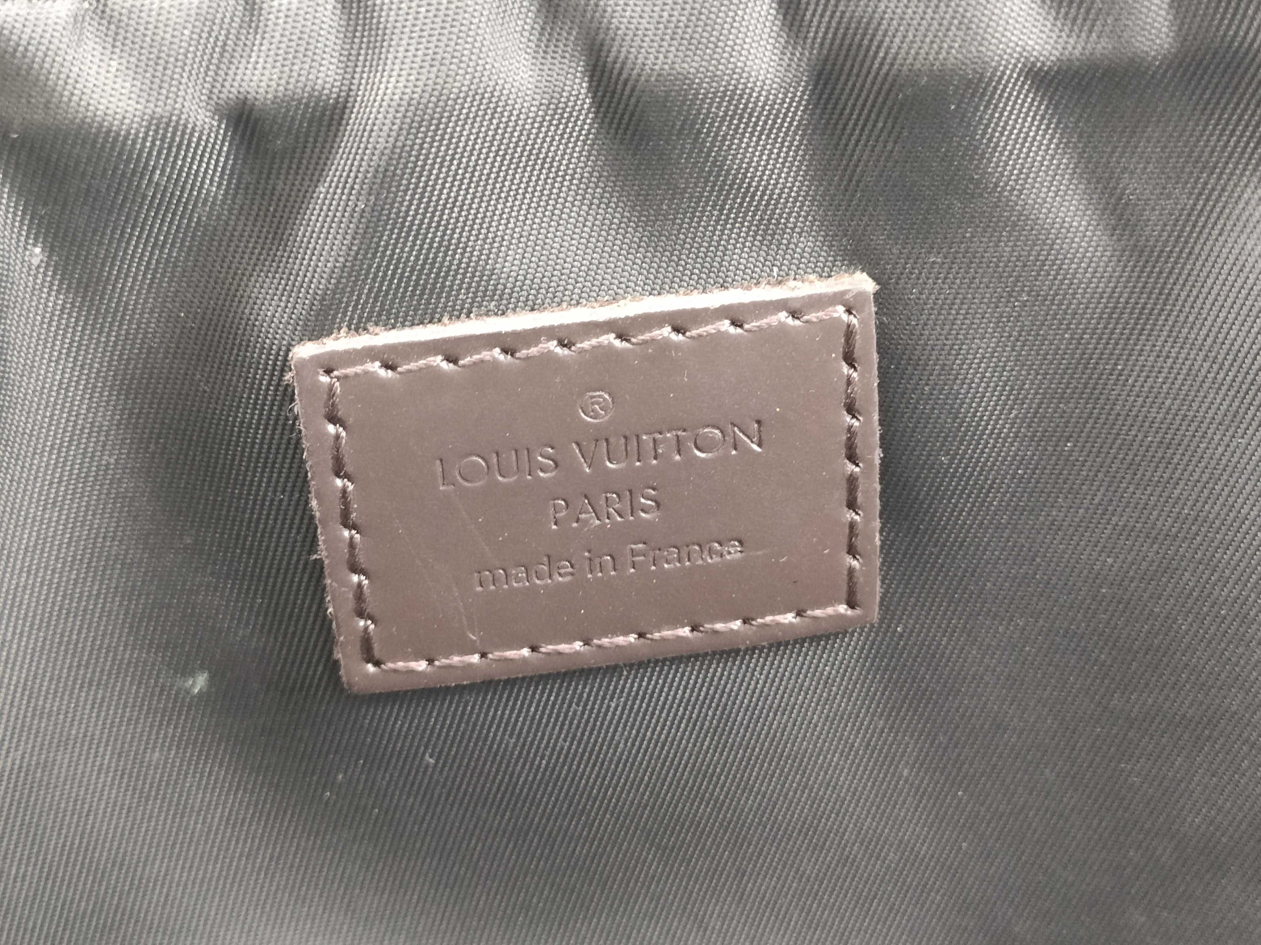 Damier Geant Acrobat Body Bag M93620 Damier Geant Canvas Navy Shoulder Bag — view 11