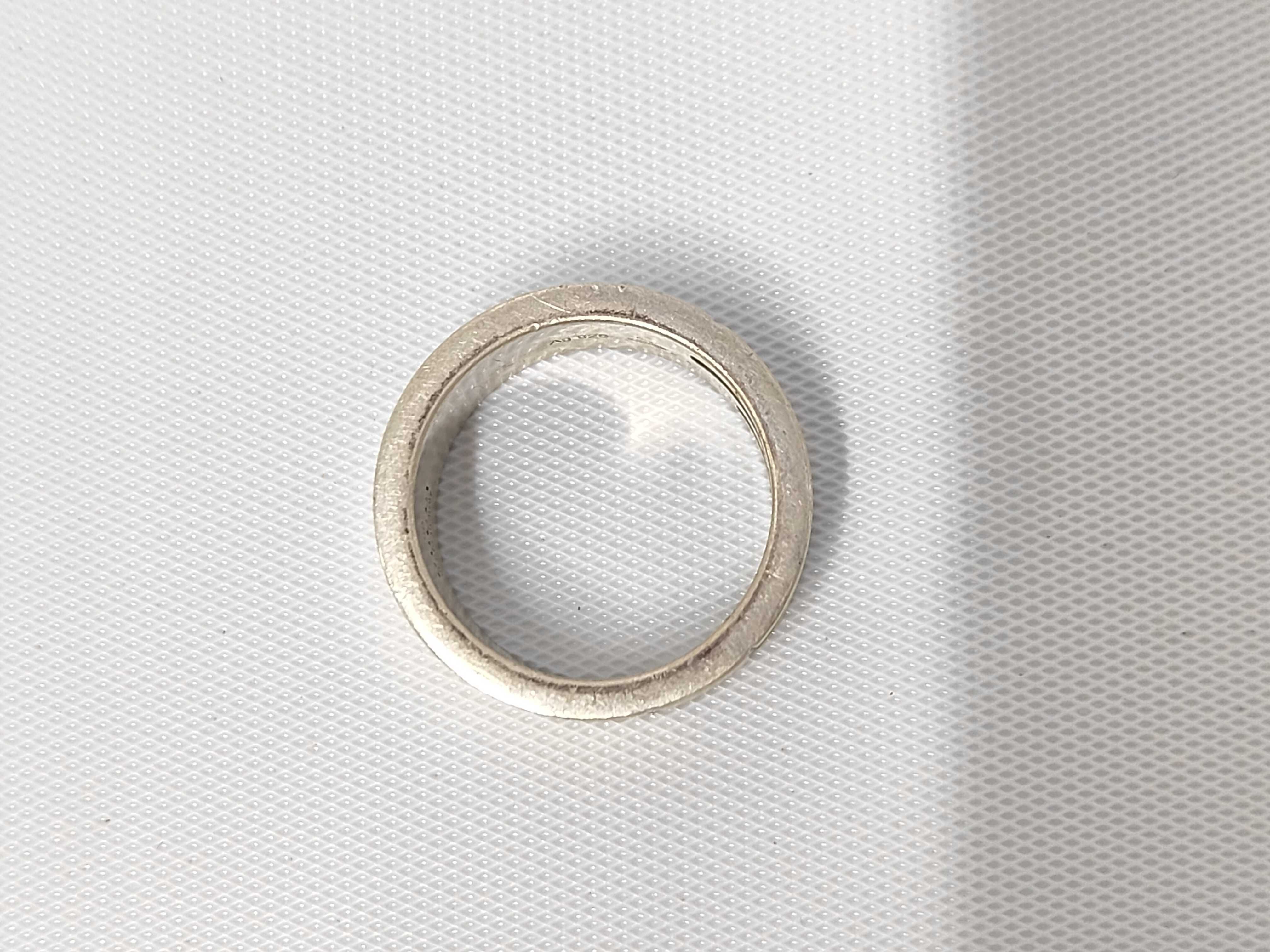 Branded G Ring, Sterling Silver 925, Size 10 — view 4