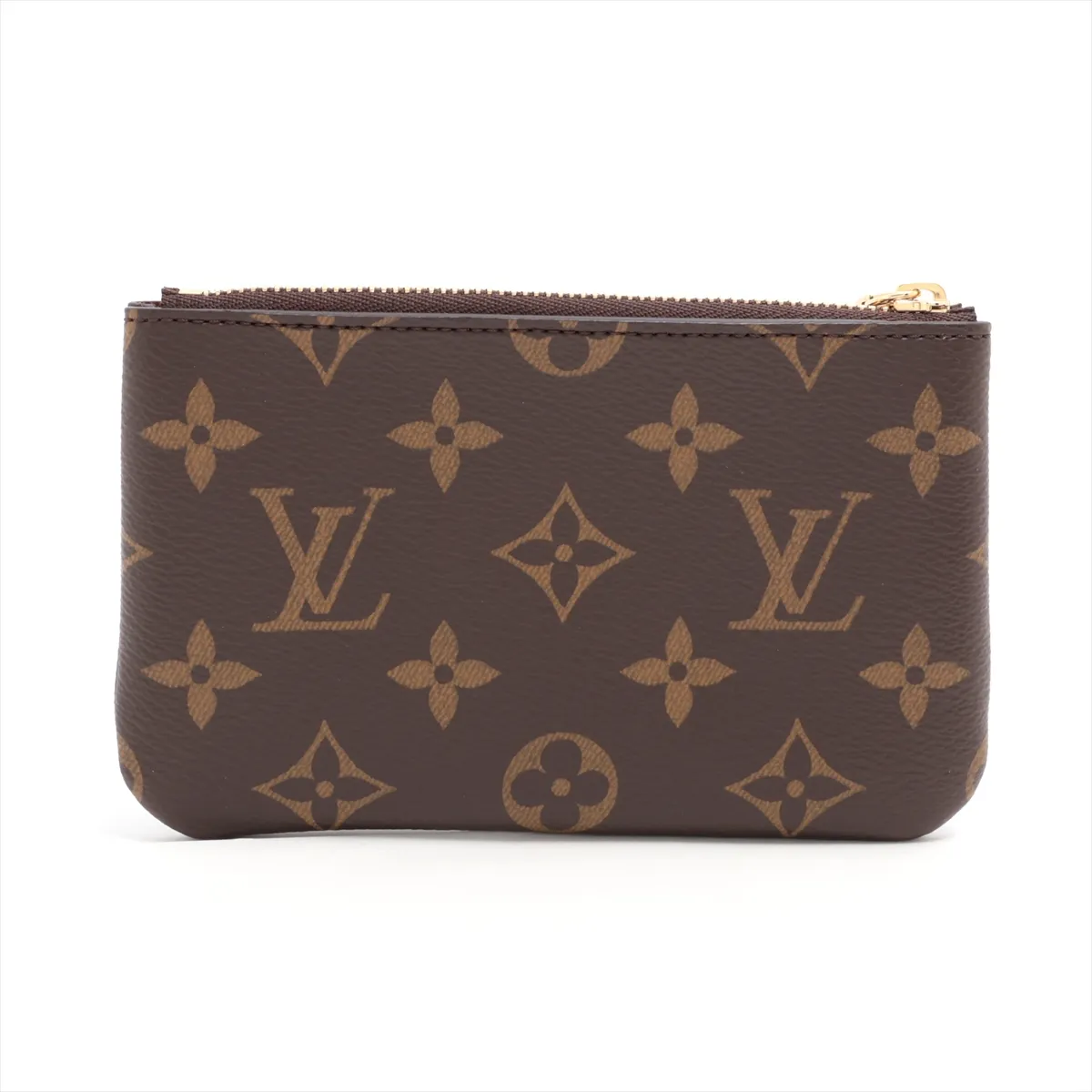 Monogram Card Key Case Pochette Clé M13559 MM1206 Brown Key Case — view 2