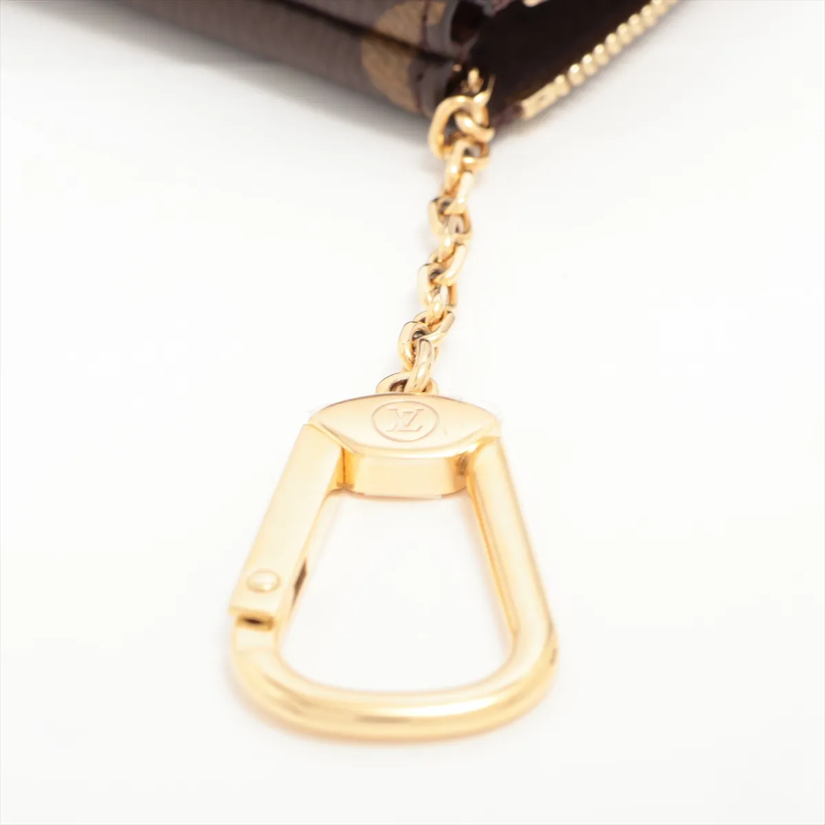 Monogram Card Key Case Pochette Clé M13559 MM1206 Brown Key Case — view 7
