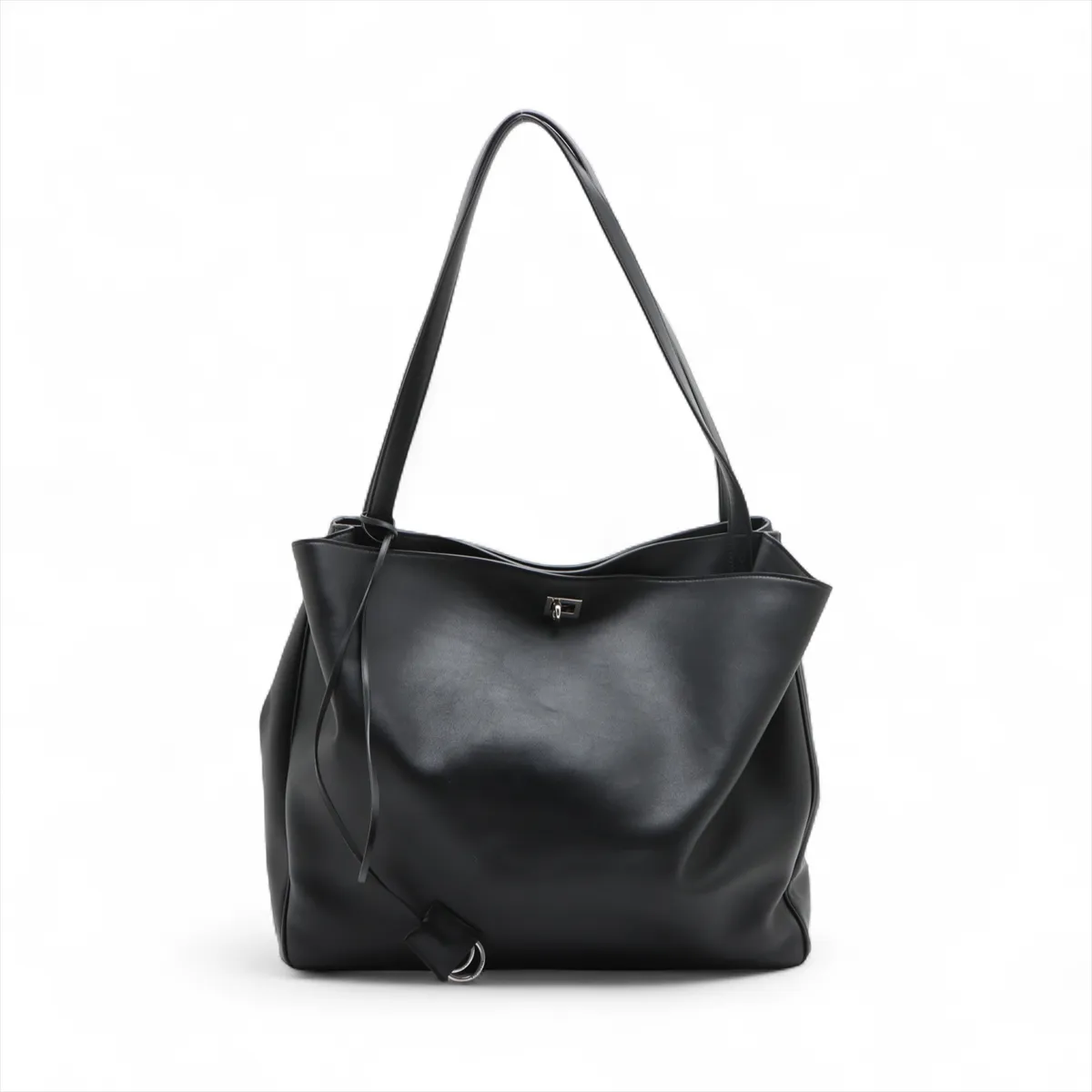 Rodeo Leather Tote Bag, Black, 827664