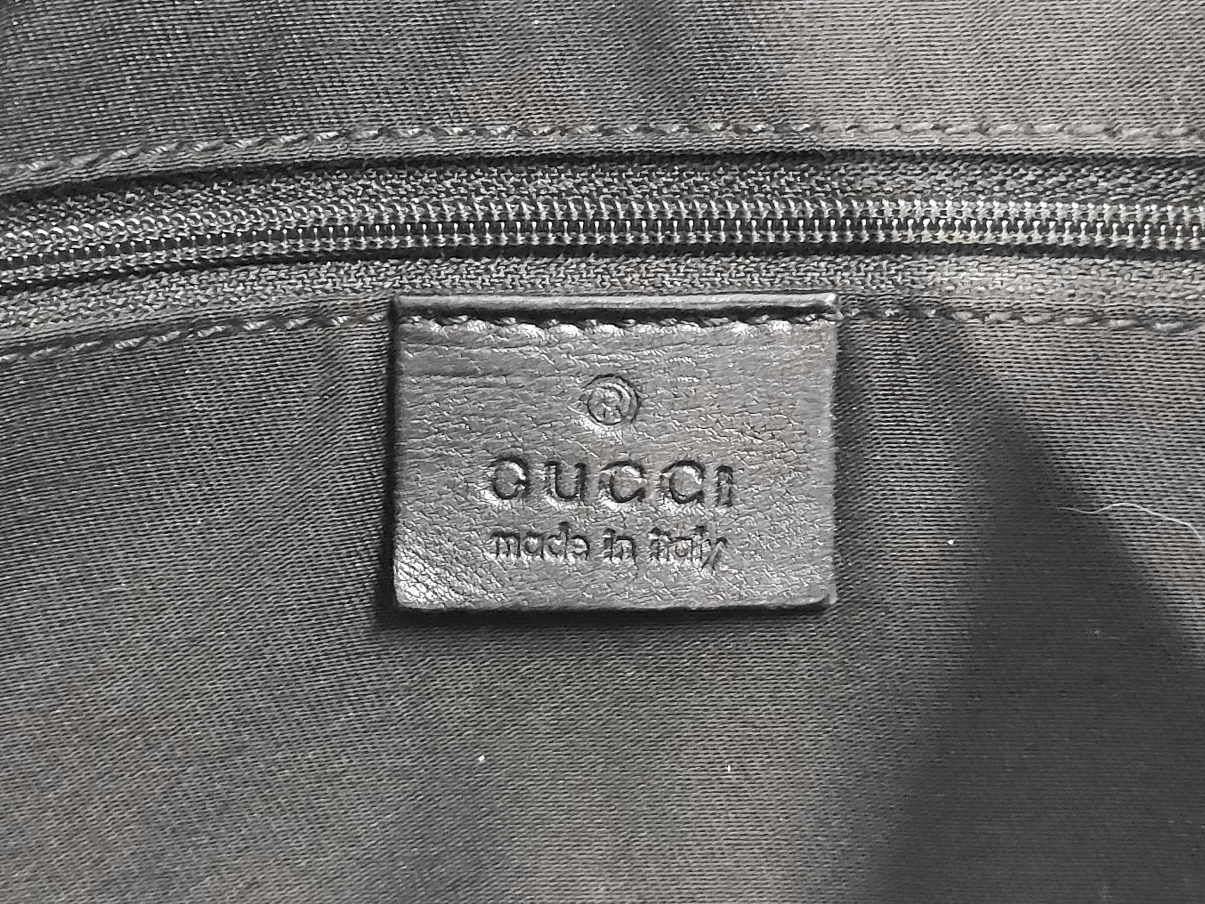 Tote Bag GG Canvas Black 169945 - Tote Bag — view 8