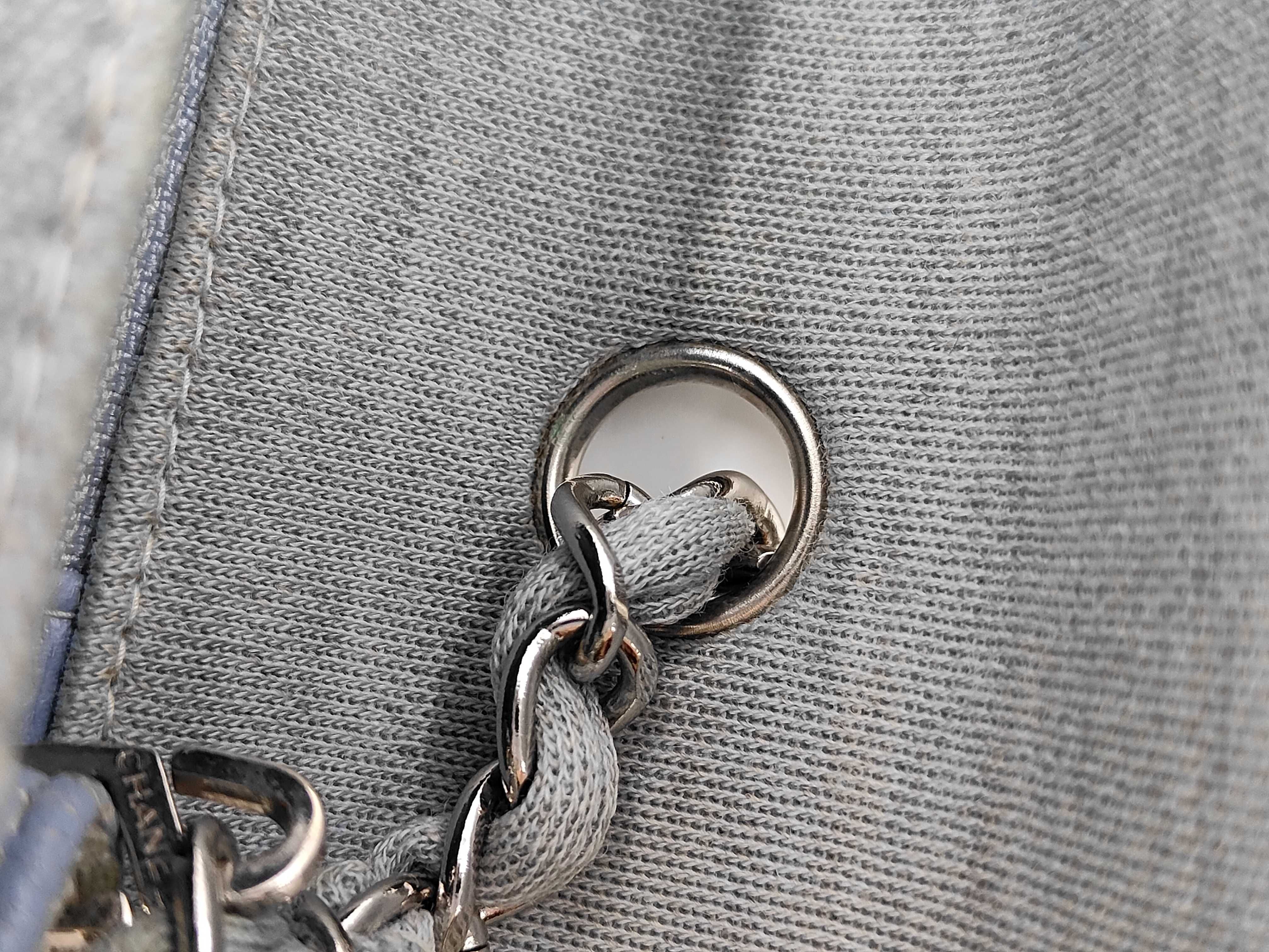 Matelassé 25 Cotton Shoulder Bag with Chain, Original Seal, Serial Number 5-series, Includes Guarantee Card. — view 7