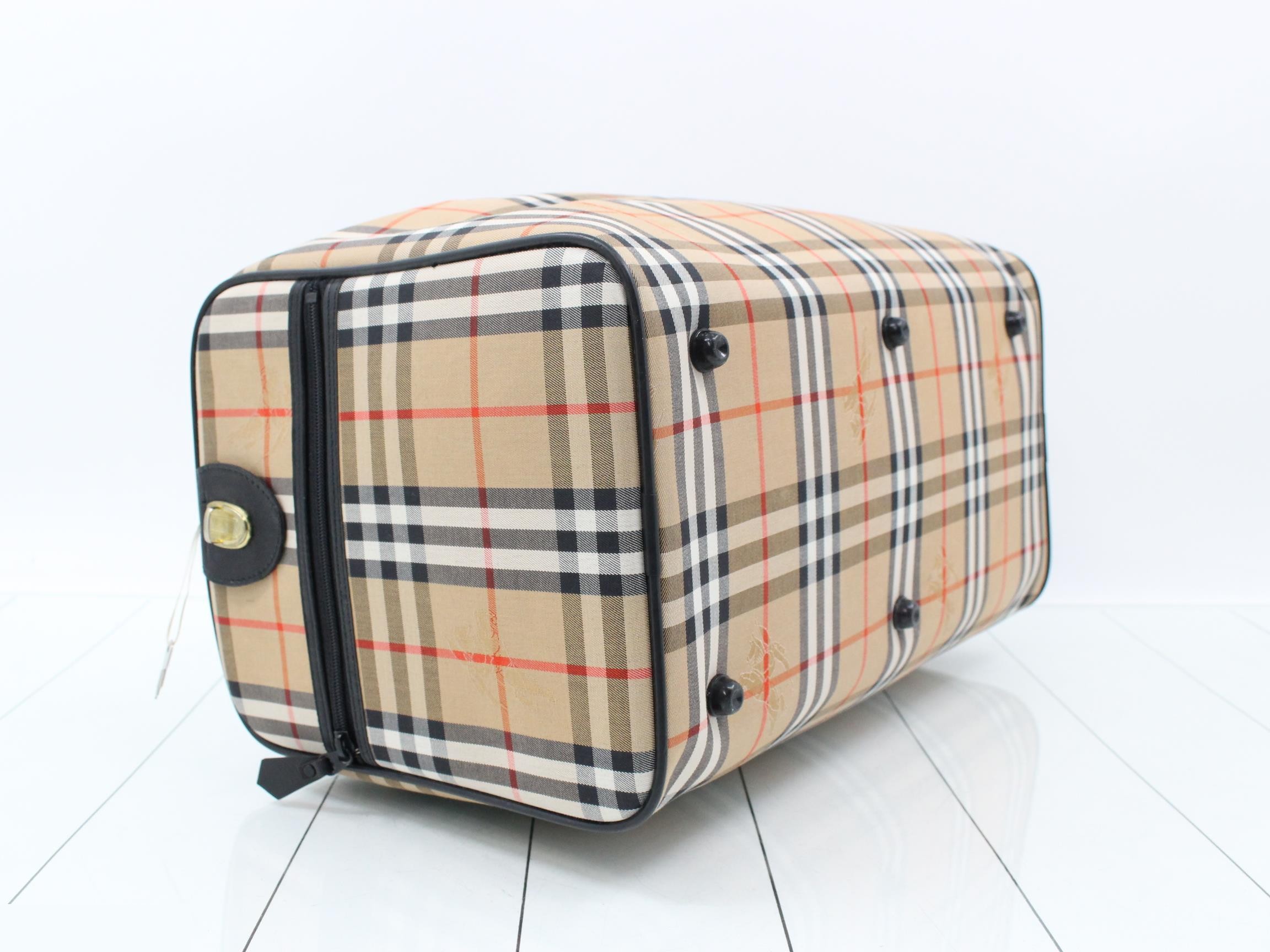 BURBERRY'S Nova Check Boston Bag — view 5