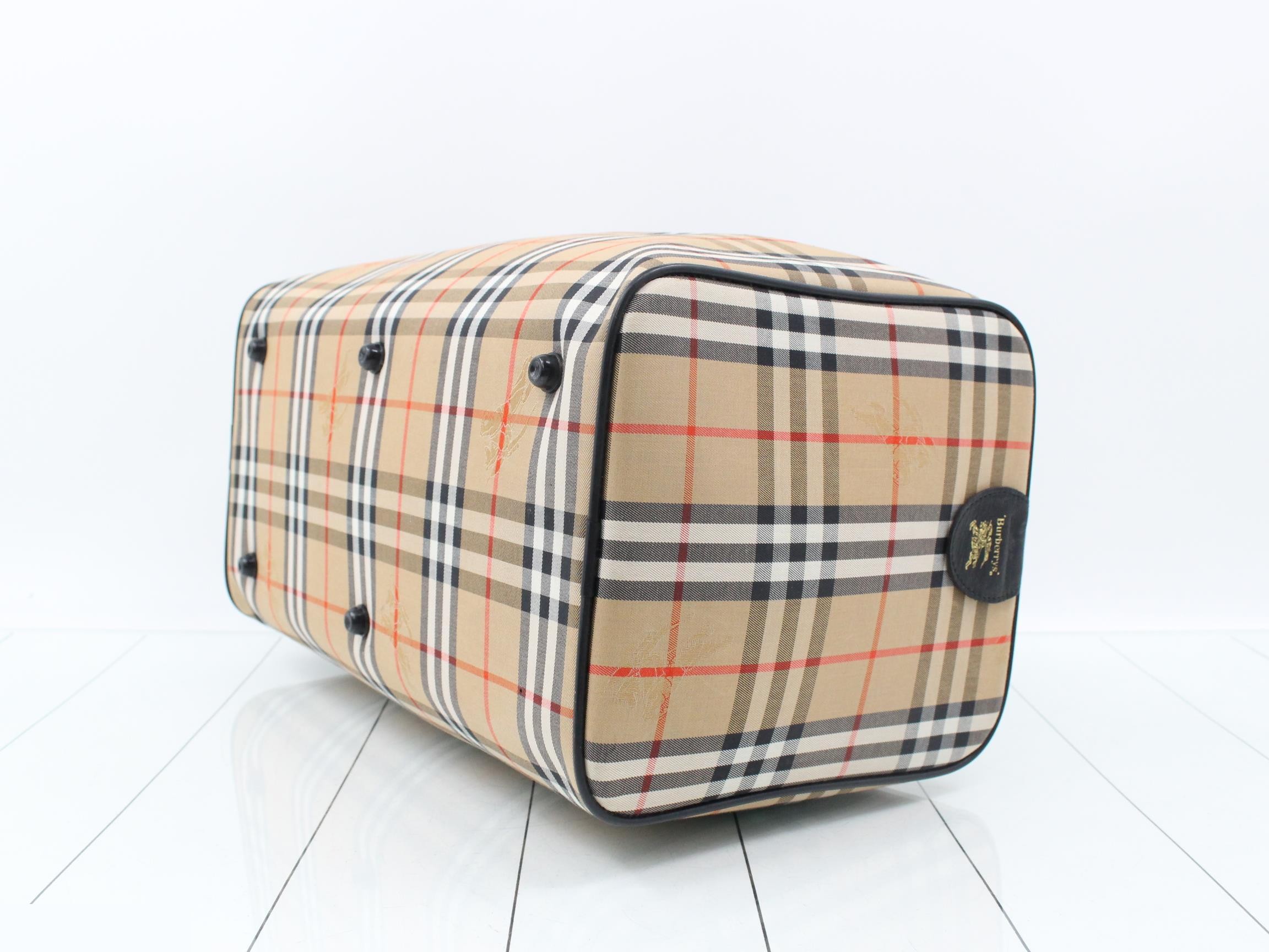 BURBERRY'S Nova Check Boston Bag — view 6