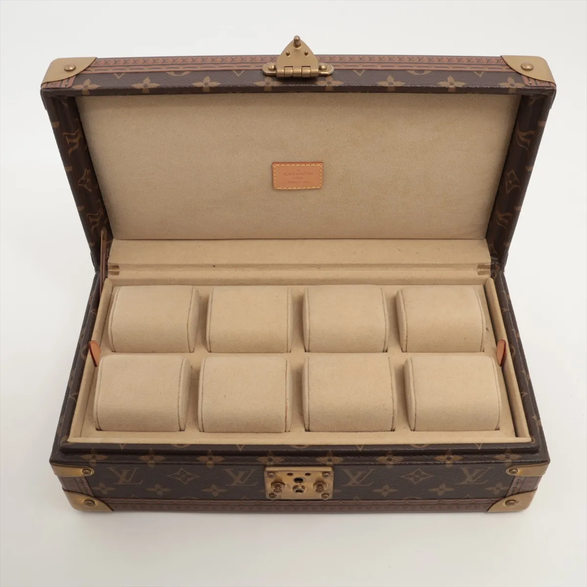 Monogram Coffret 8 Montres M47641 AS5220 Brown Watch Case with 2 Keys — view 4