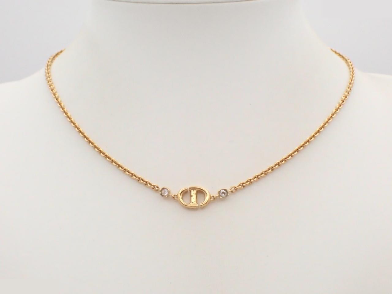Gold necklace, chain approximately 42cm — view 3