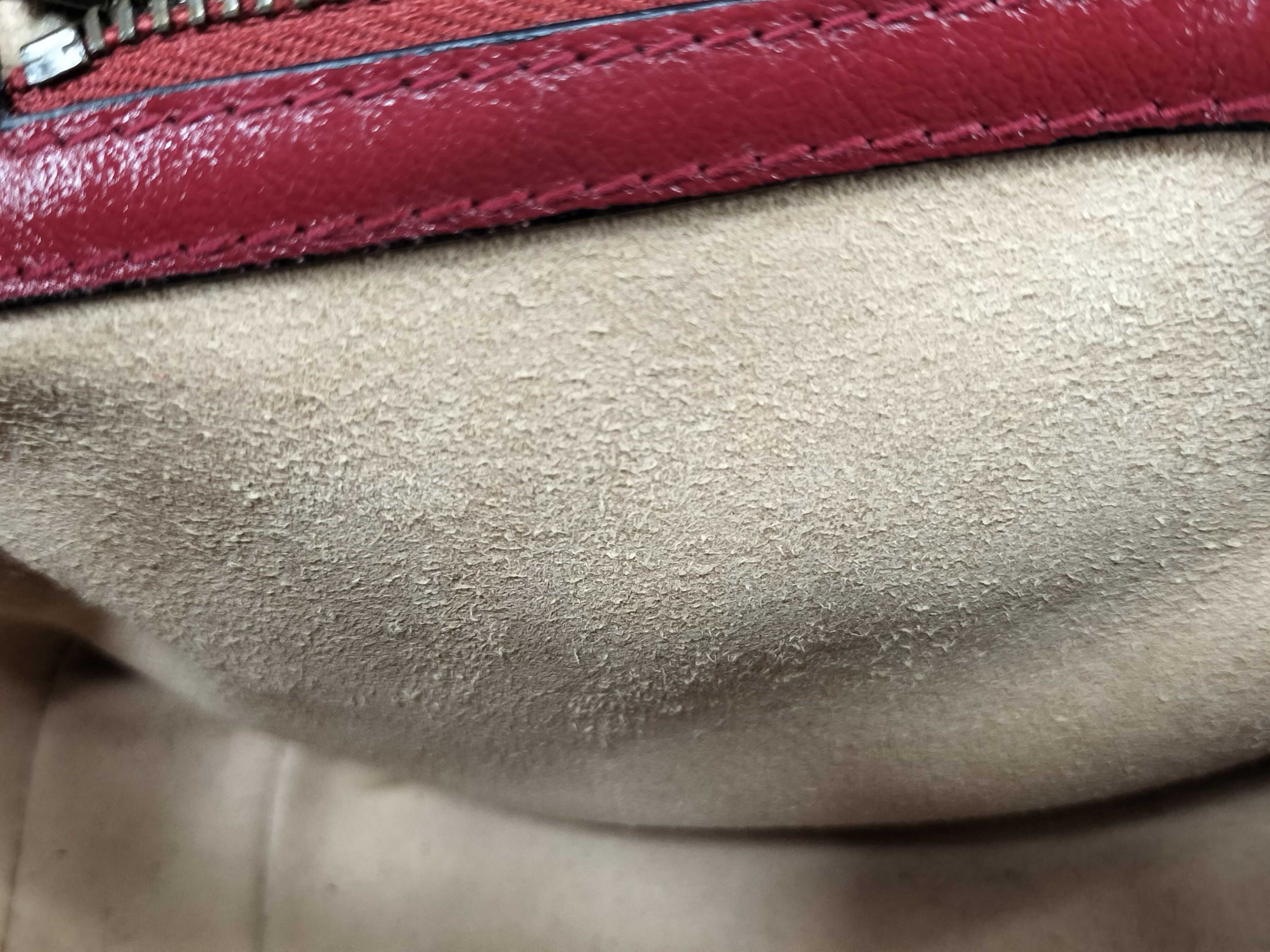 GG Marmont 443497 Leather Chain Shoulder Bag — view 13