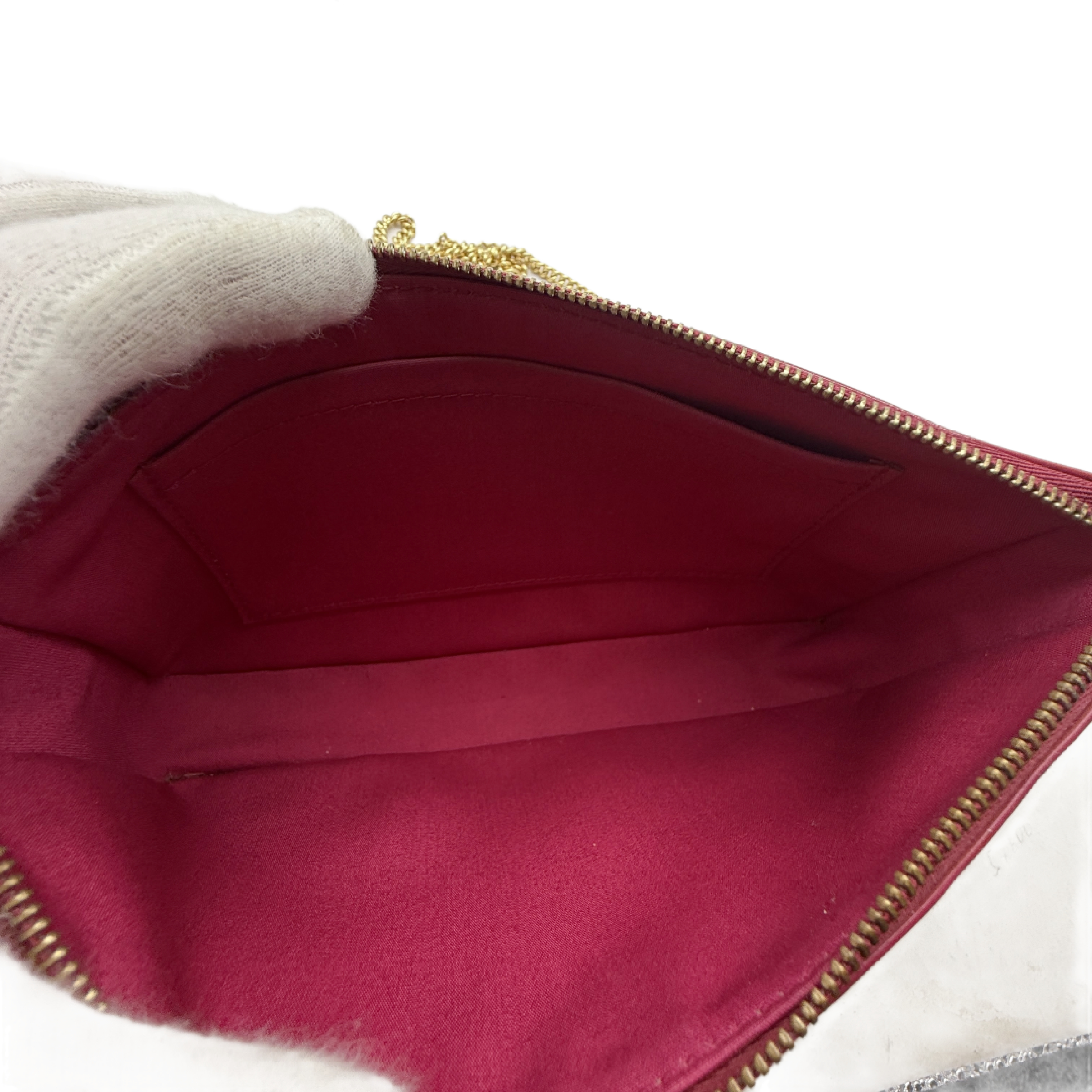 Monogram Vernis Pochette Accessoires Shoulder Bag — view 12